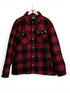 red and black Dickies flannel jacket