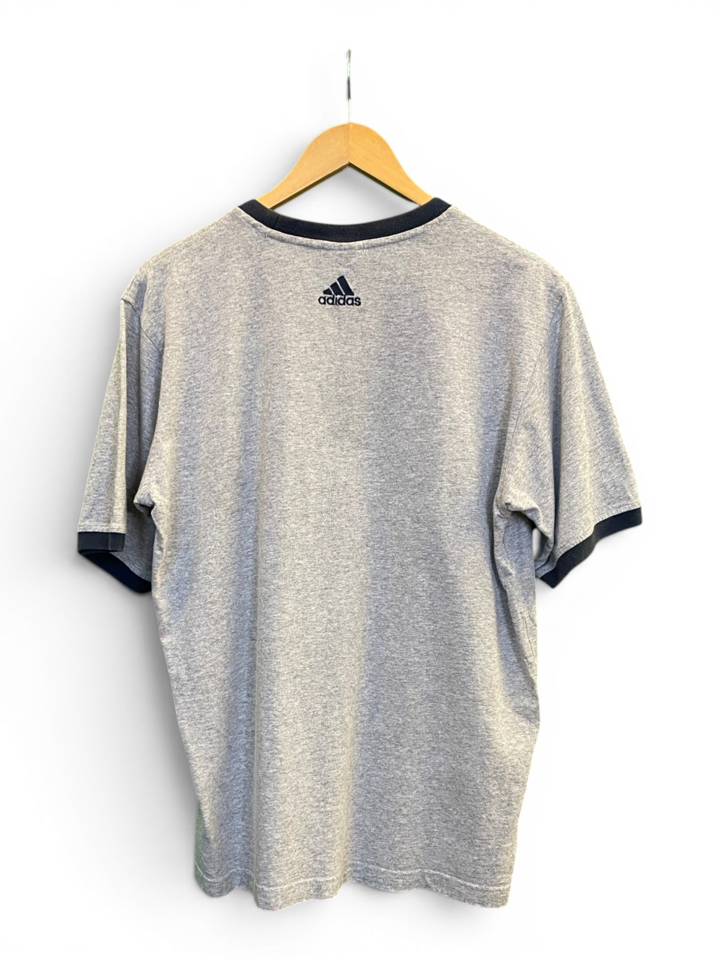 Adidas 2000s Spell-Out T-Shirt - Medium