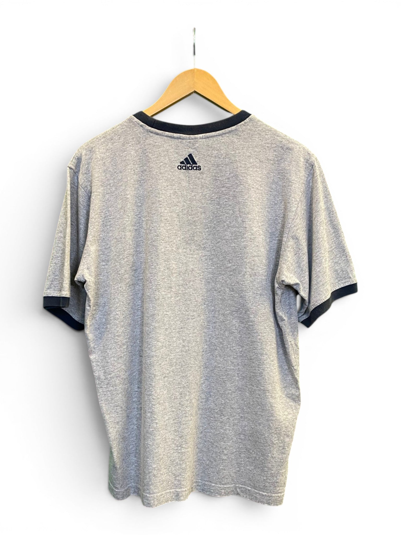 Adidas 2000s Spell-Out T-Shirt - Medium