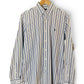 Ralph Lauren Stripy Oxford Shirt - Large