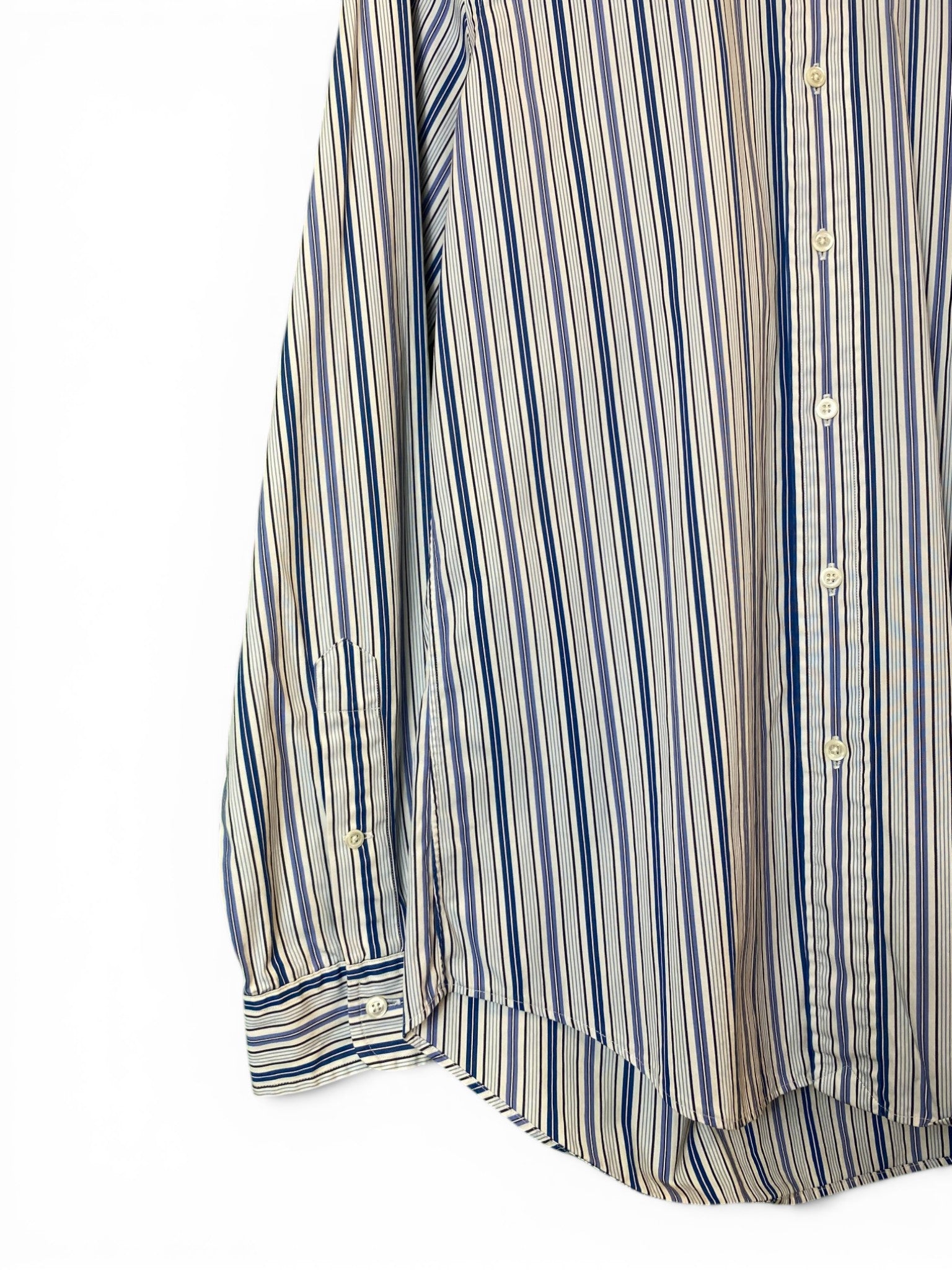 Ralph Lauren Stripy Oxford Shirt - Large