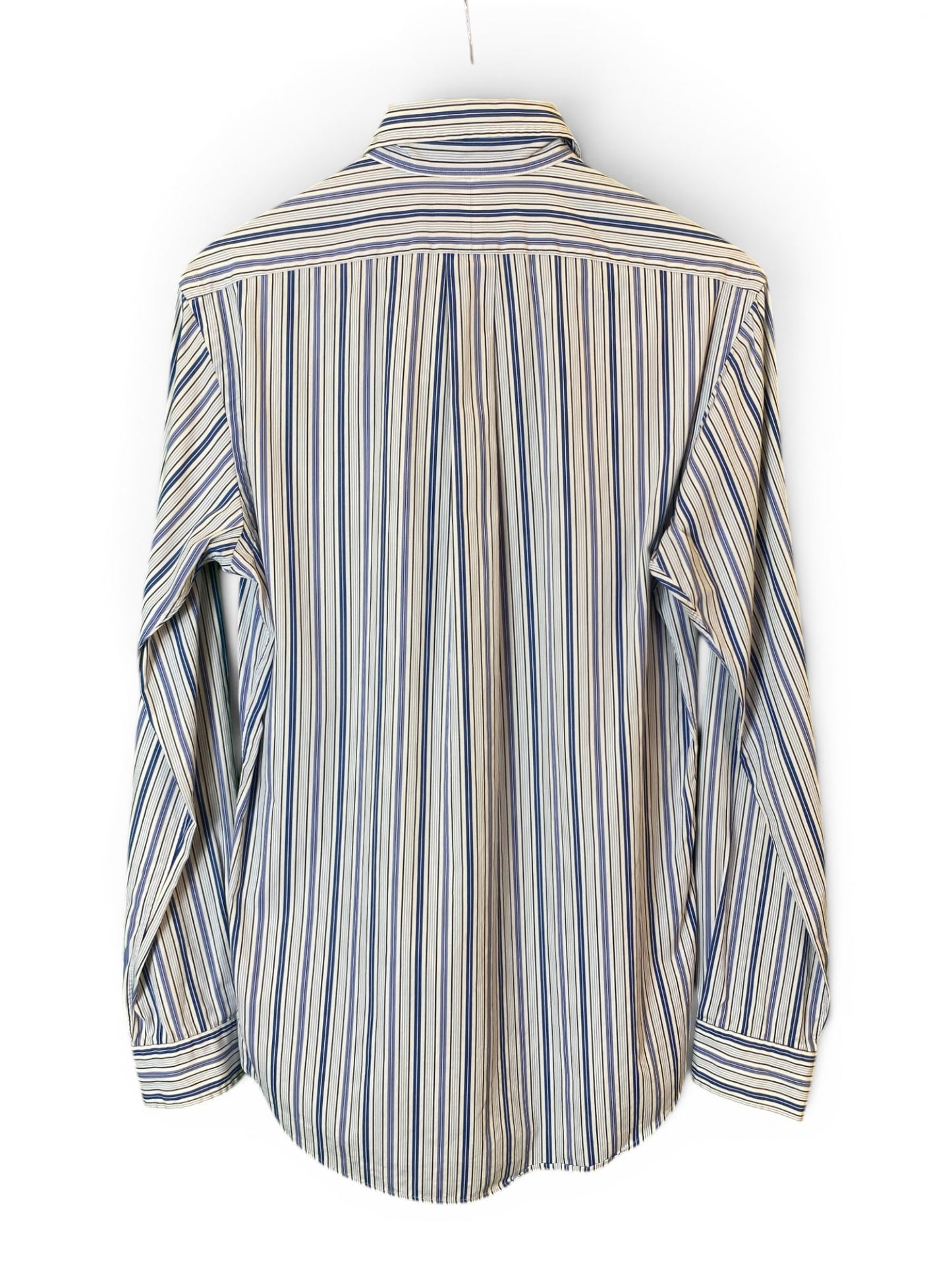 Ralph Lauren Stripy Oxford Shirt - Large