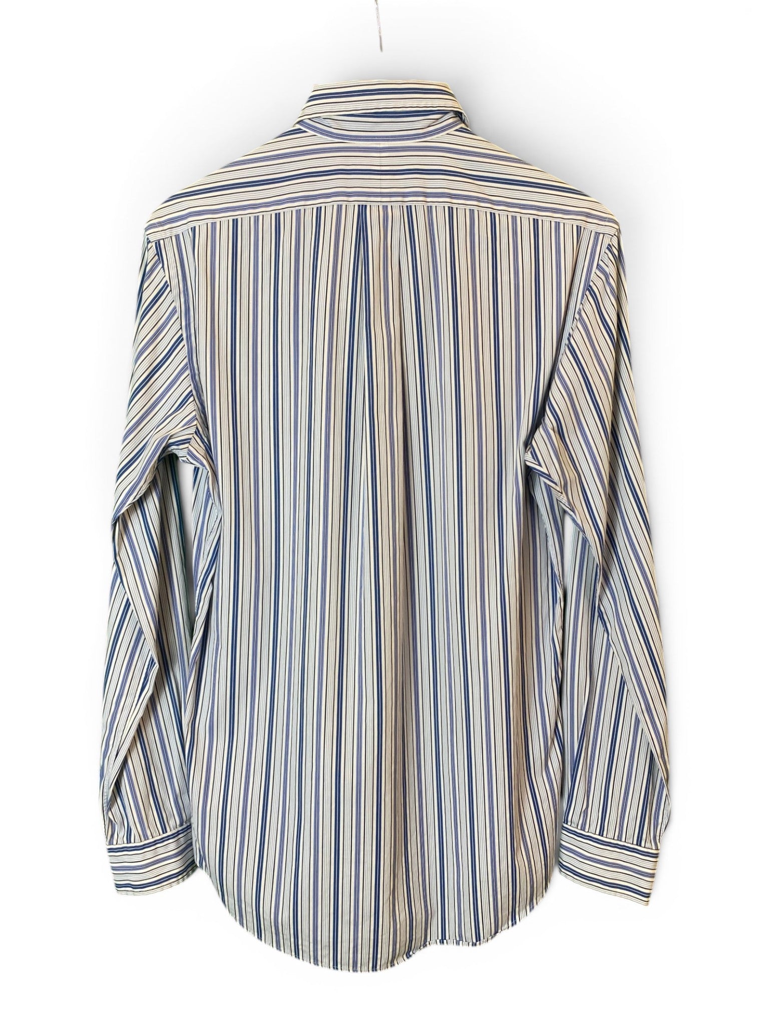 Ralph Lauren Stripy Oxford Shirt - Large