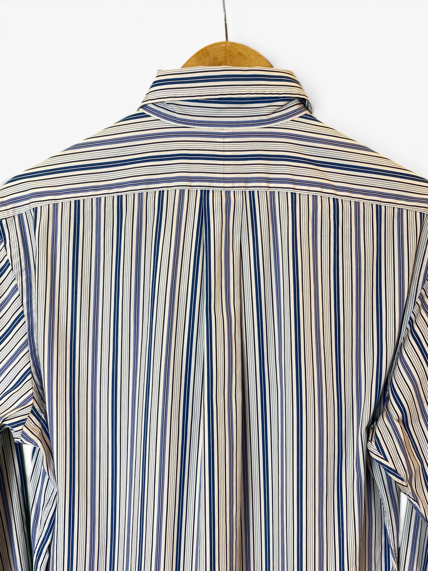 Ralph Lauren Stripy Oxford Shirt - Large