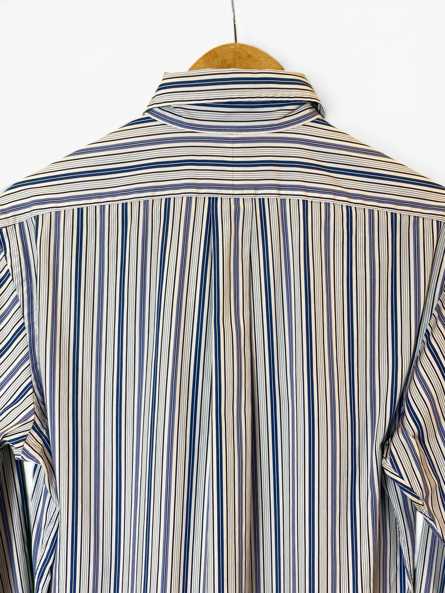 Ralph Lauren Stripy Oxford Shirt - Large