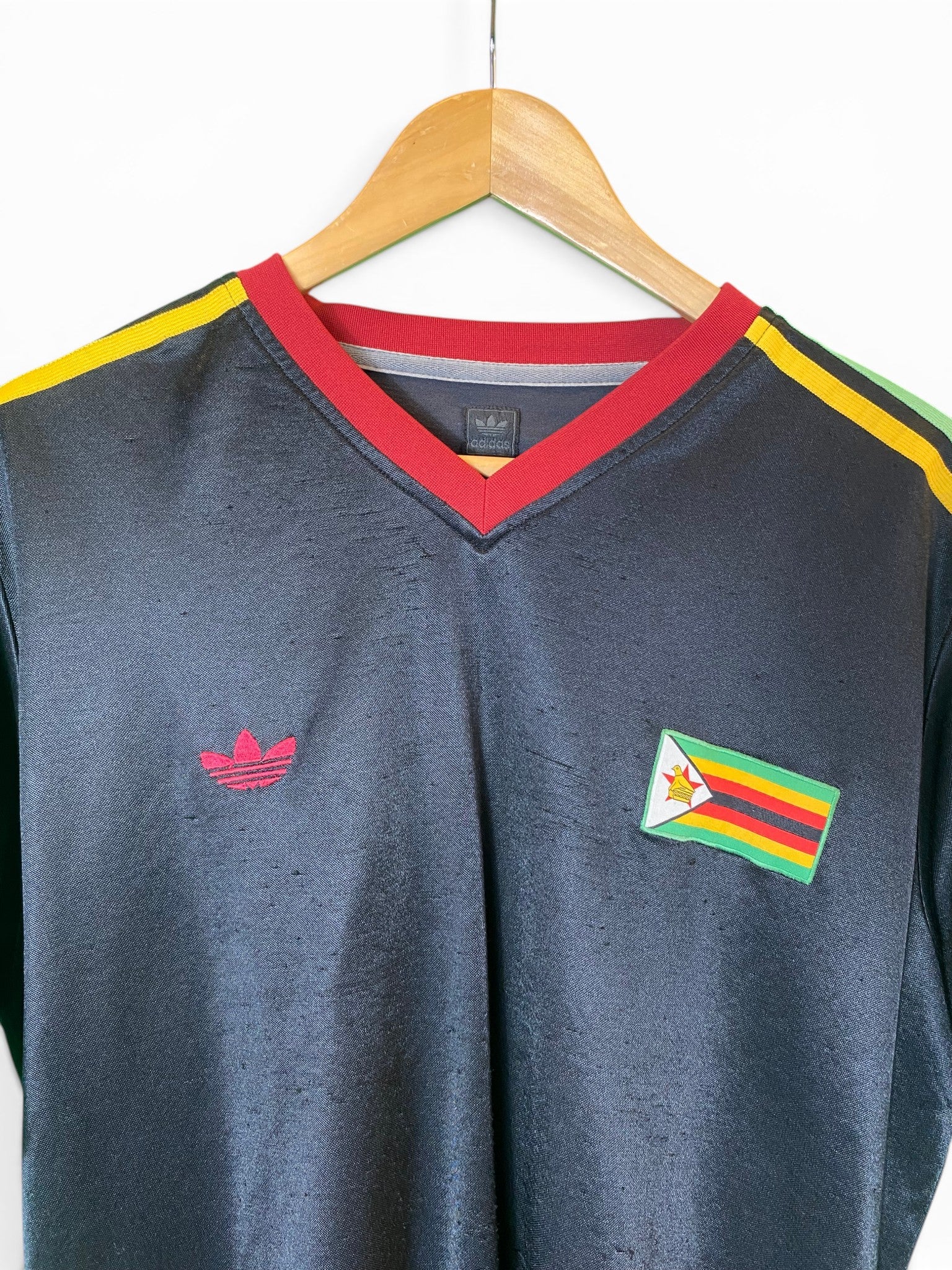 2003 Adidas Zimbabwe Home Football Shirt - X-Large