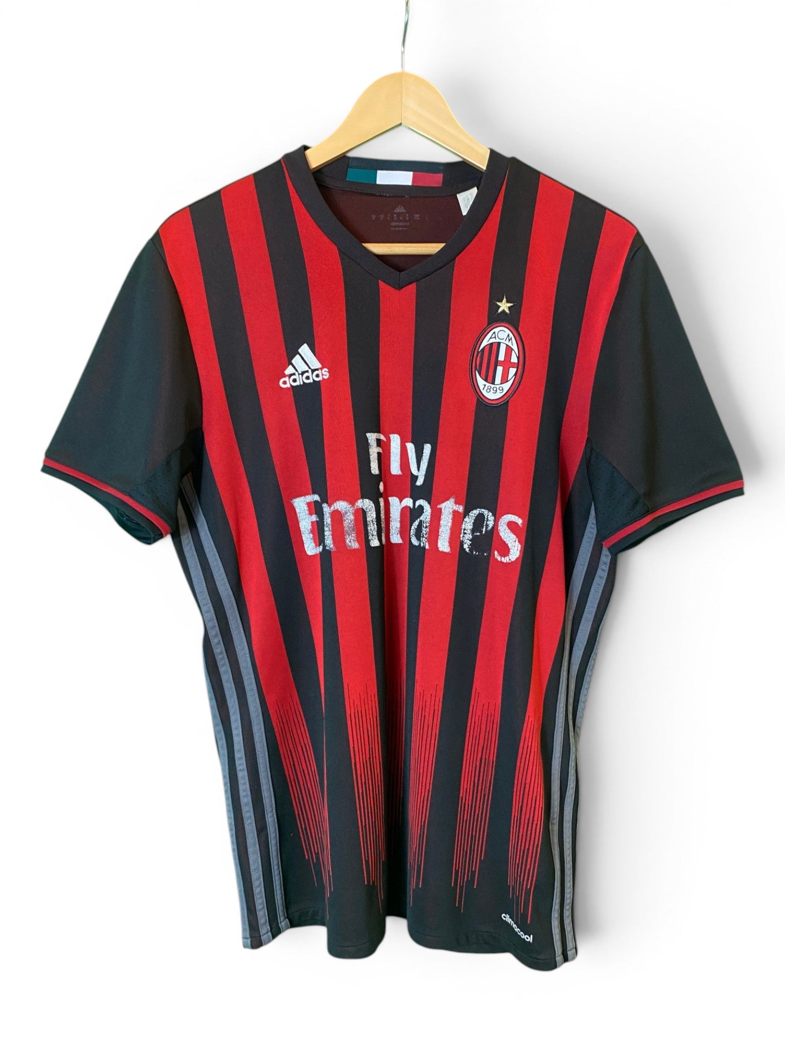 2016-17 AC Milan Home Football Shirt- Medium