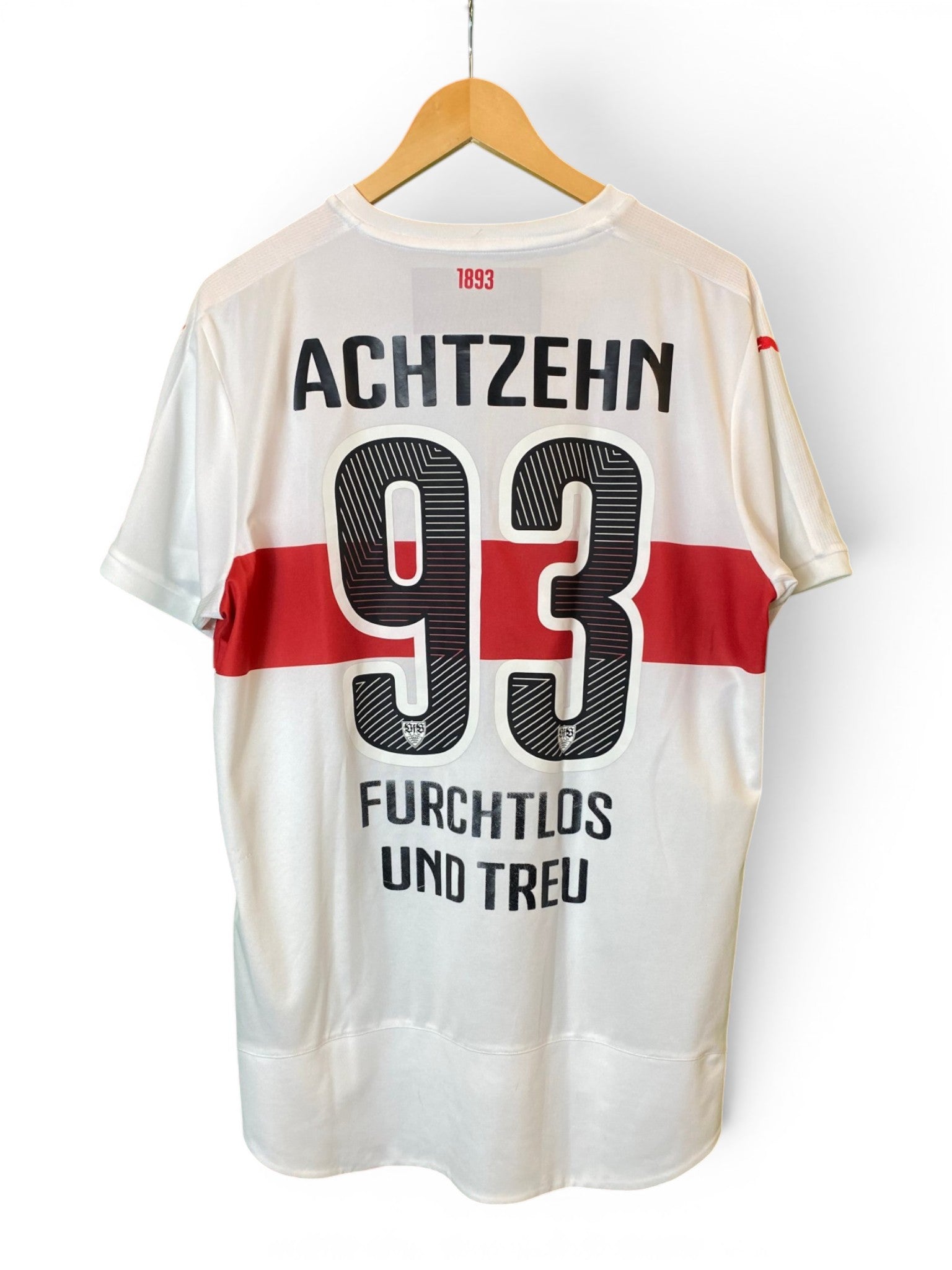 Puma VfB Stuttgart 2016-17 Home Football Shirt - Large