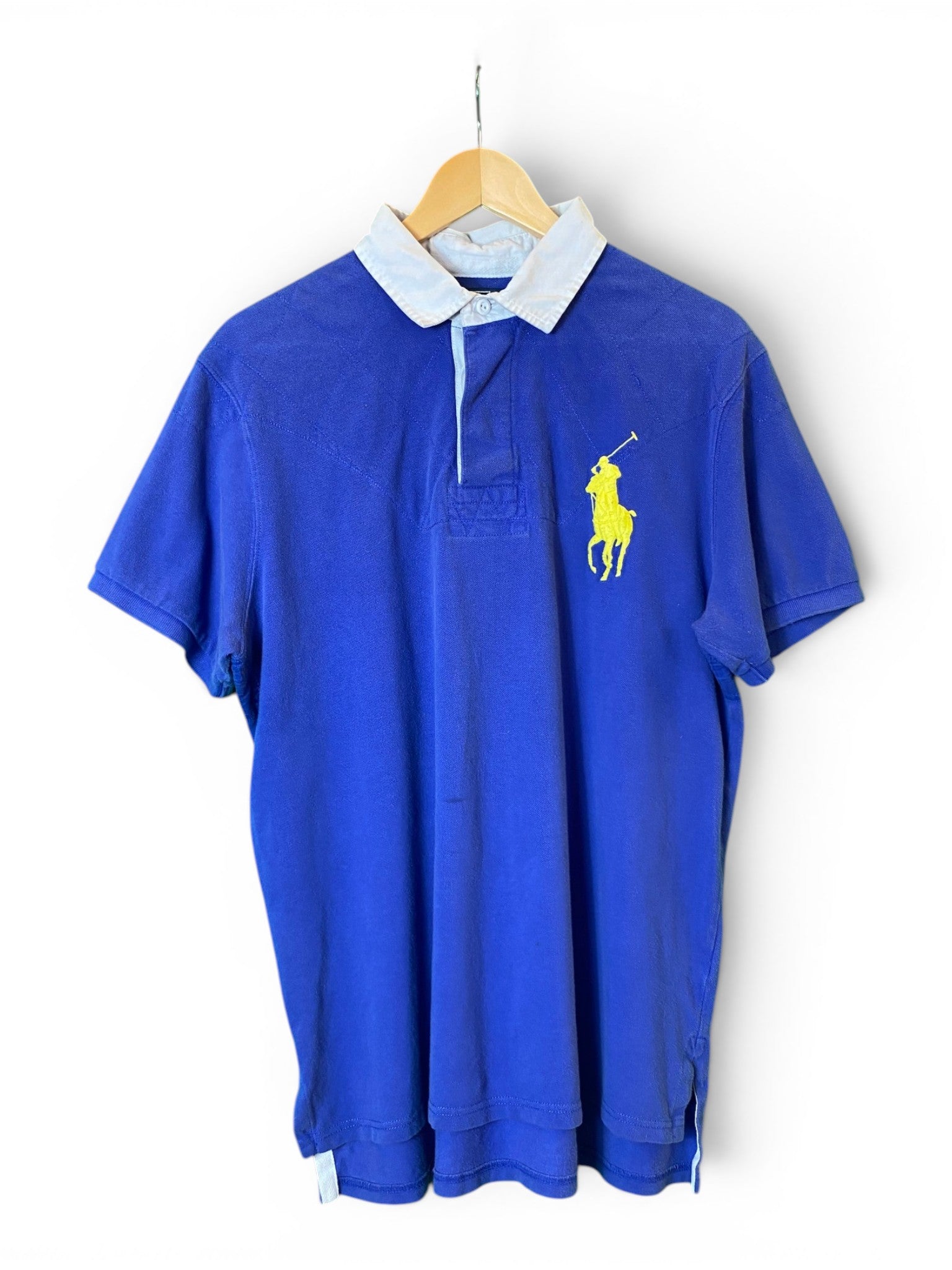 Vintage Ralph Lauren Big Pony Short-Sleeved Rugby Shirt - X-Large