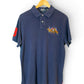 Vintage Ralph Lauren Large Logo Embroidered Polo Shirt - Large