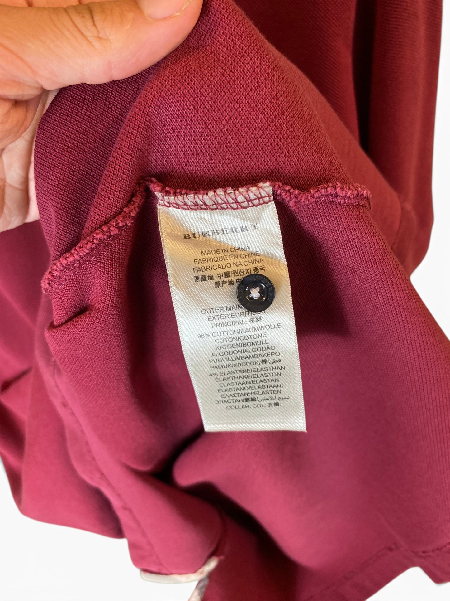 Authentic Burberry Polo Shirt - XX-Large