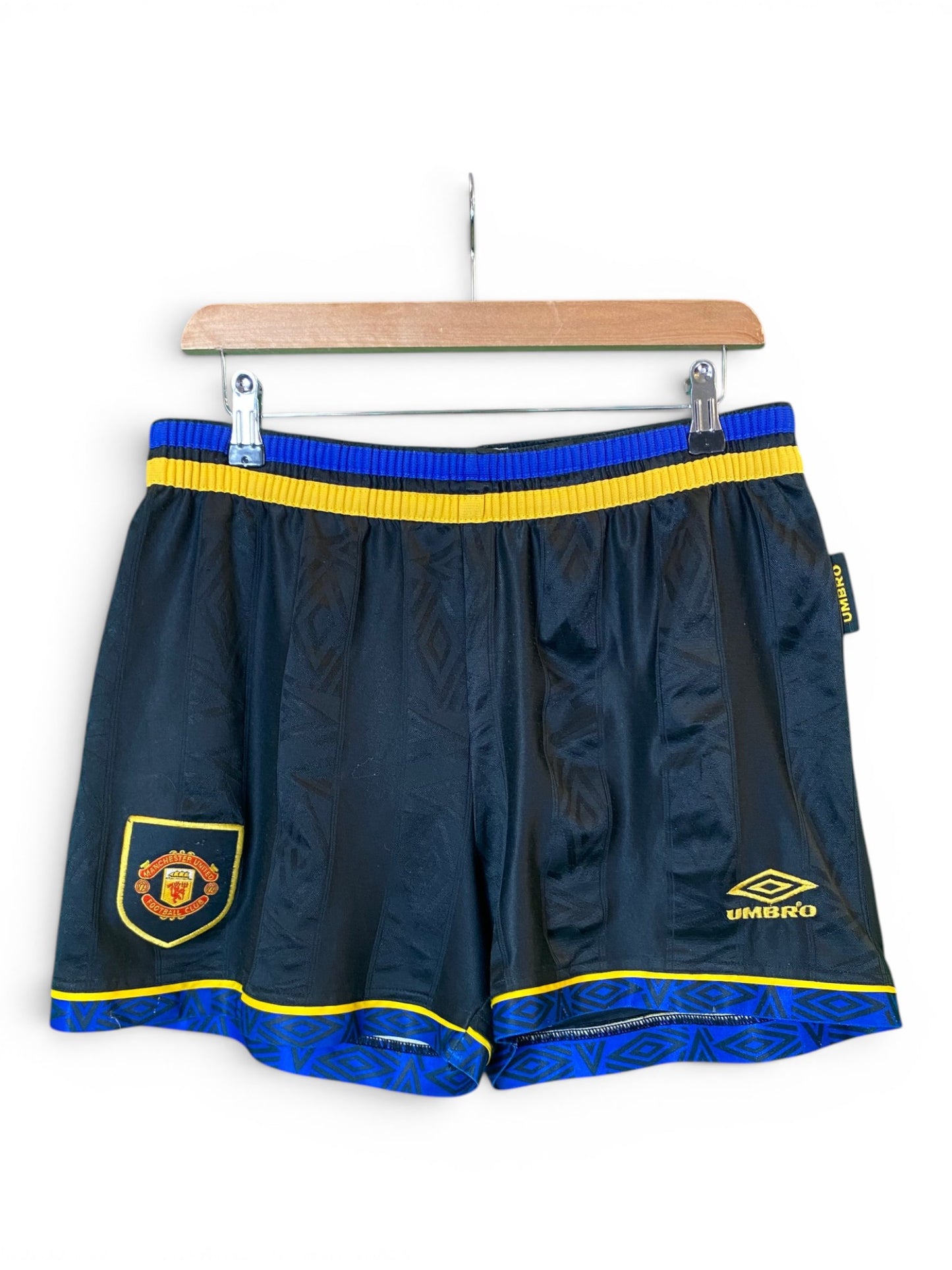 Vintage 1993-95 Manchester United Football Shorts -  Medium