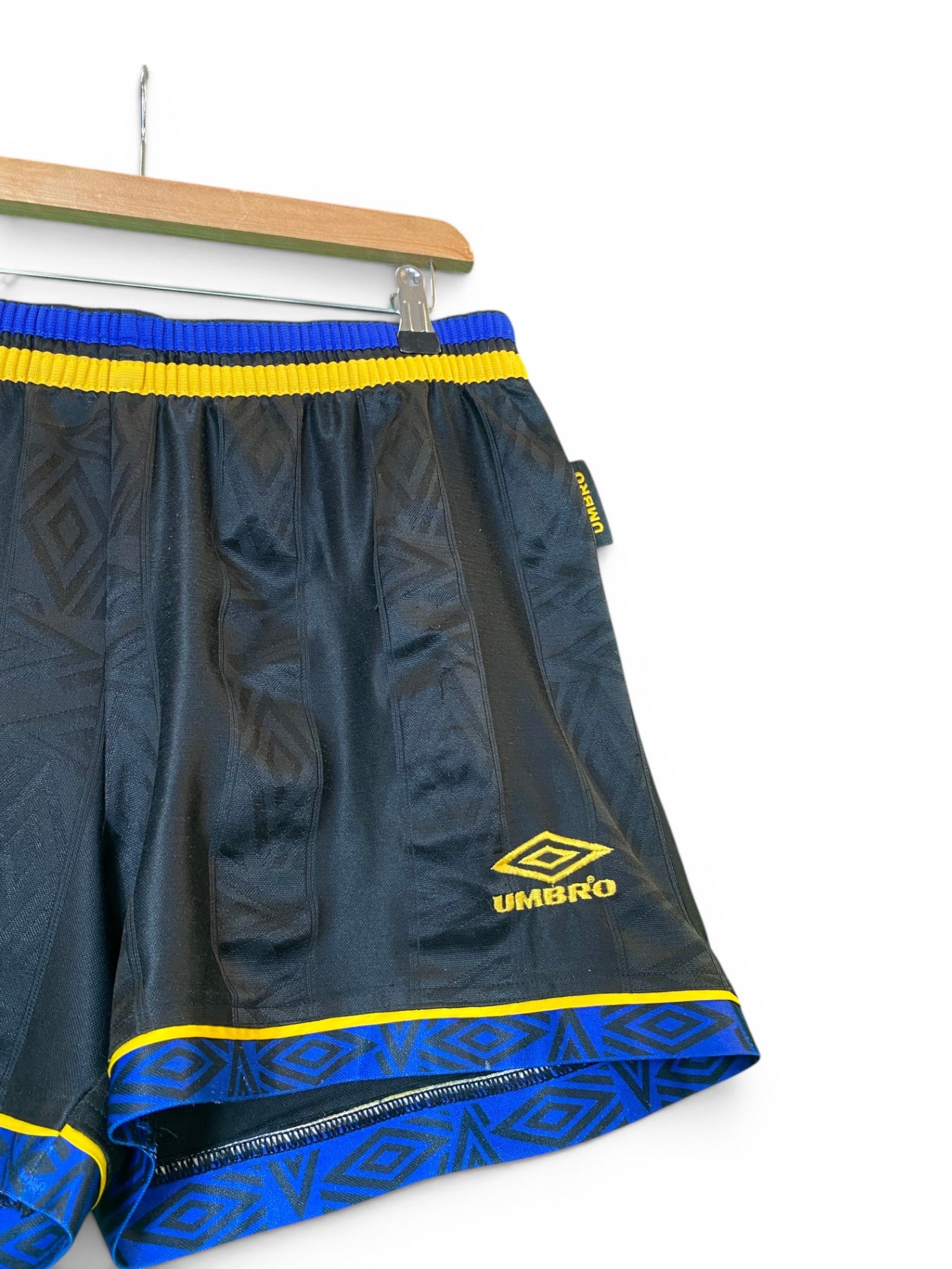 Vintage 1993-95 Manchester United Football Shorts -  Medium
