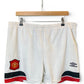 Vintage Manchester United Football Shorts - Large
