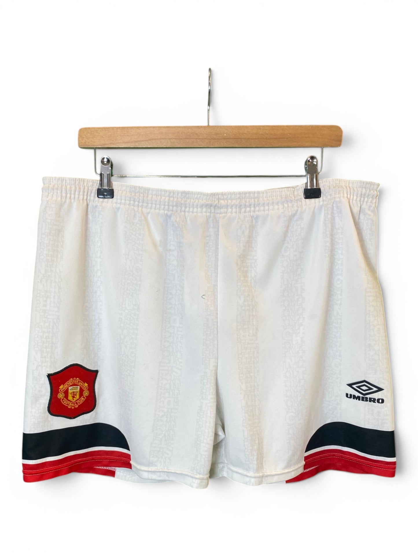 Vintage Manchester United Football Shorts - Large