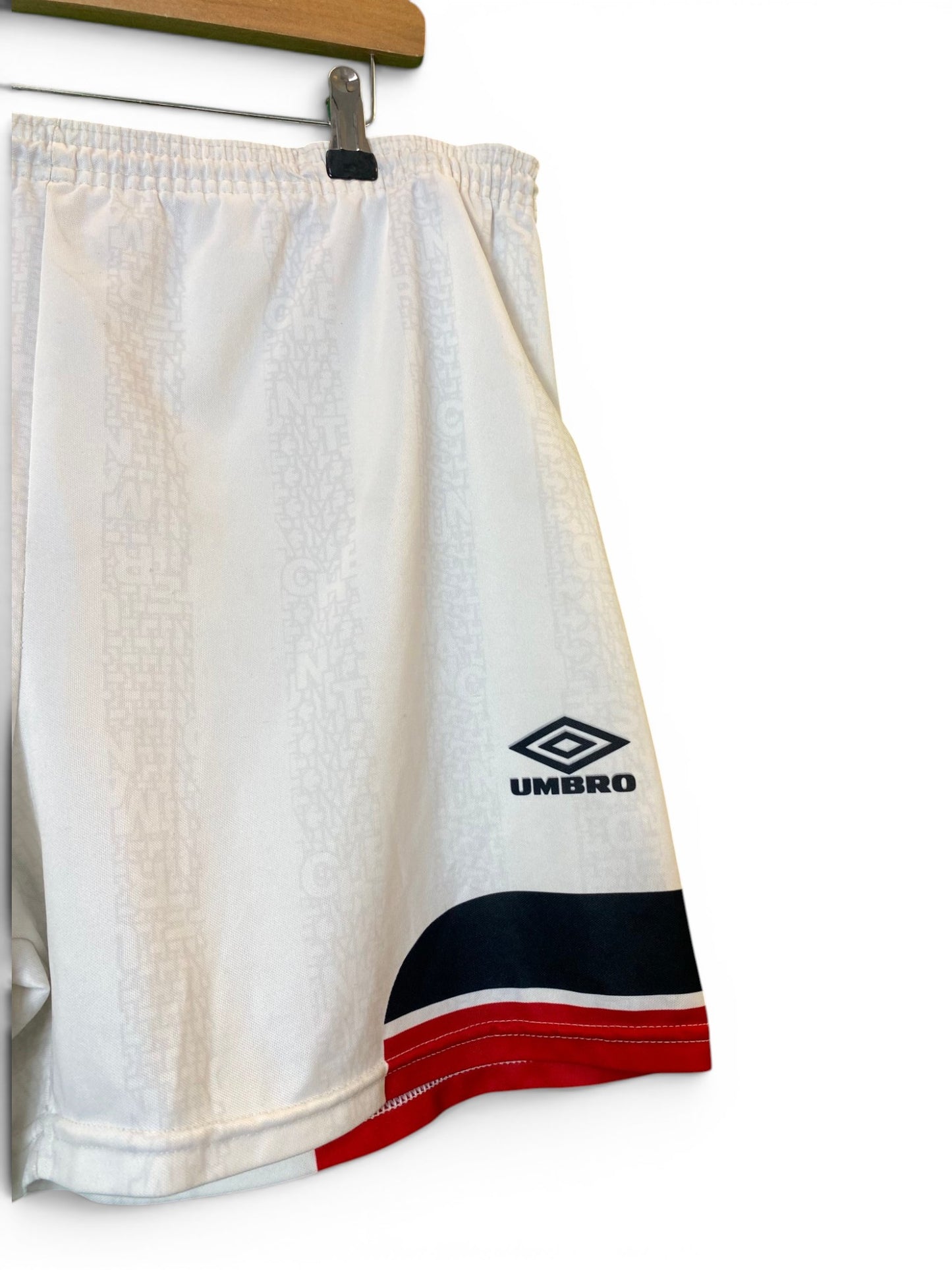 Vintage Manchester United Football Shorts - Large