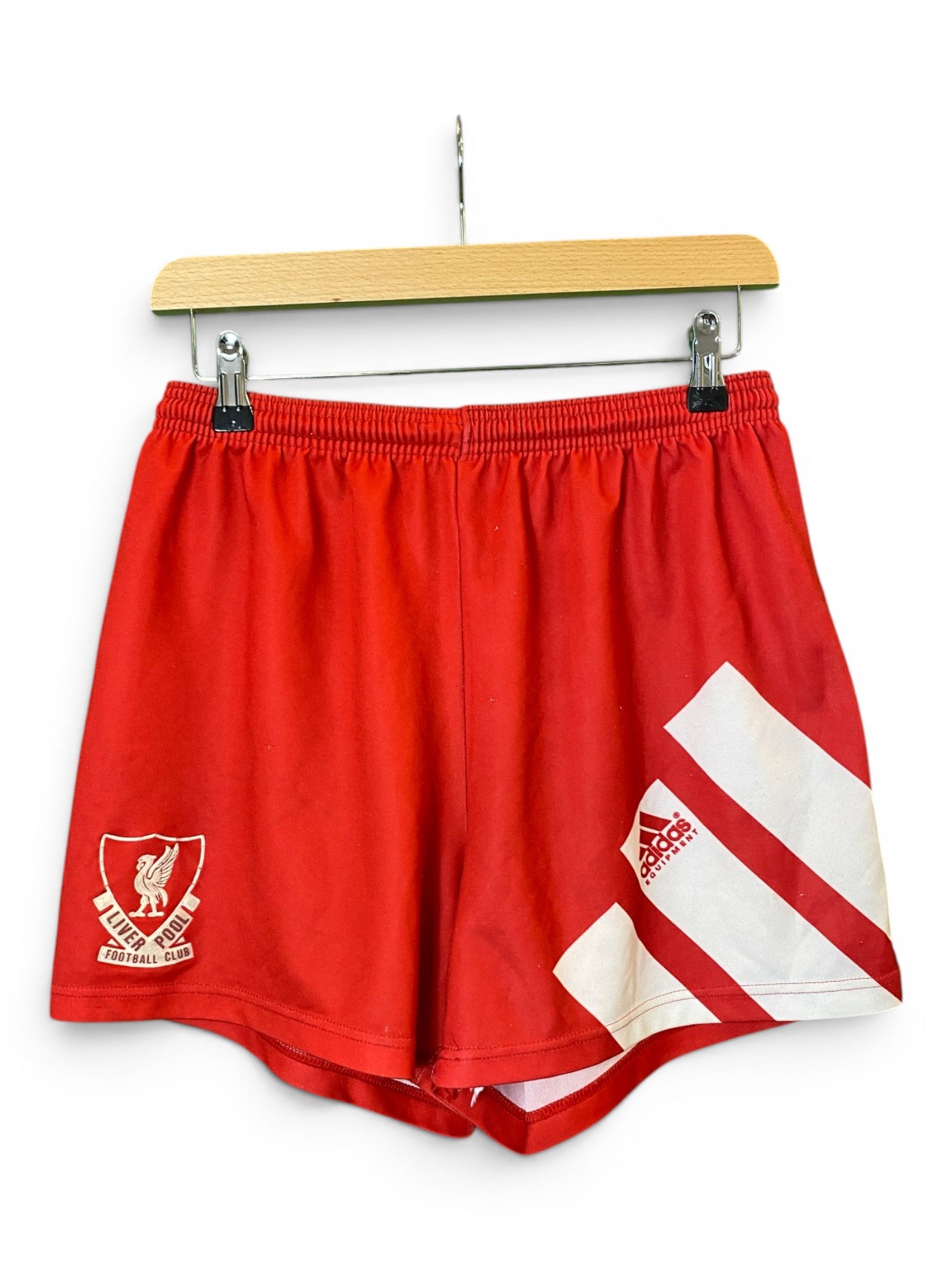 Vintage Adidas Liverpool Football Shorts - Large W34"