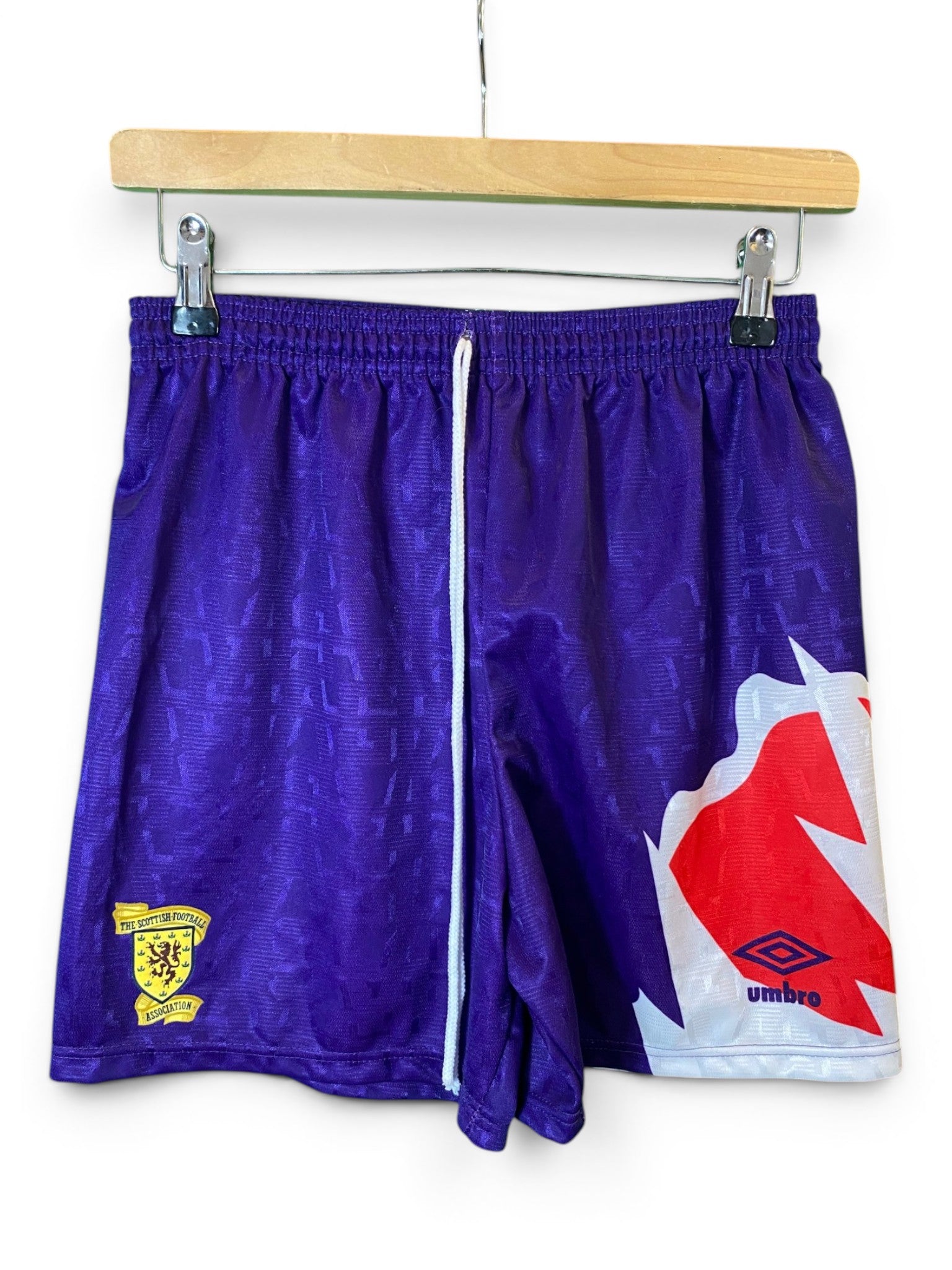 Vintage Umbro Scotland Football Shorts - W32"