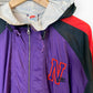 Vintage 1990s Nike Hooded Track Jacket - Small