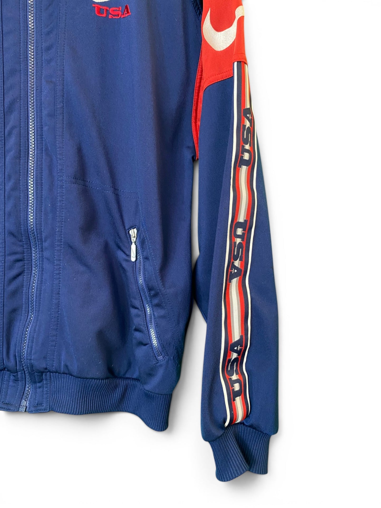 Vintage 1990s Nike USA Track Jacket - Small