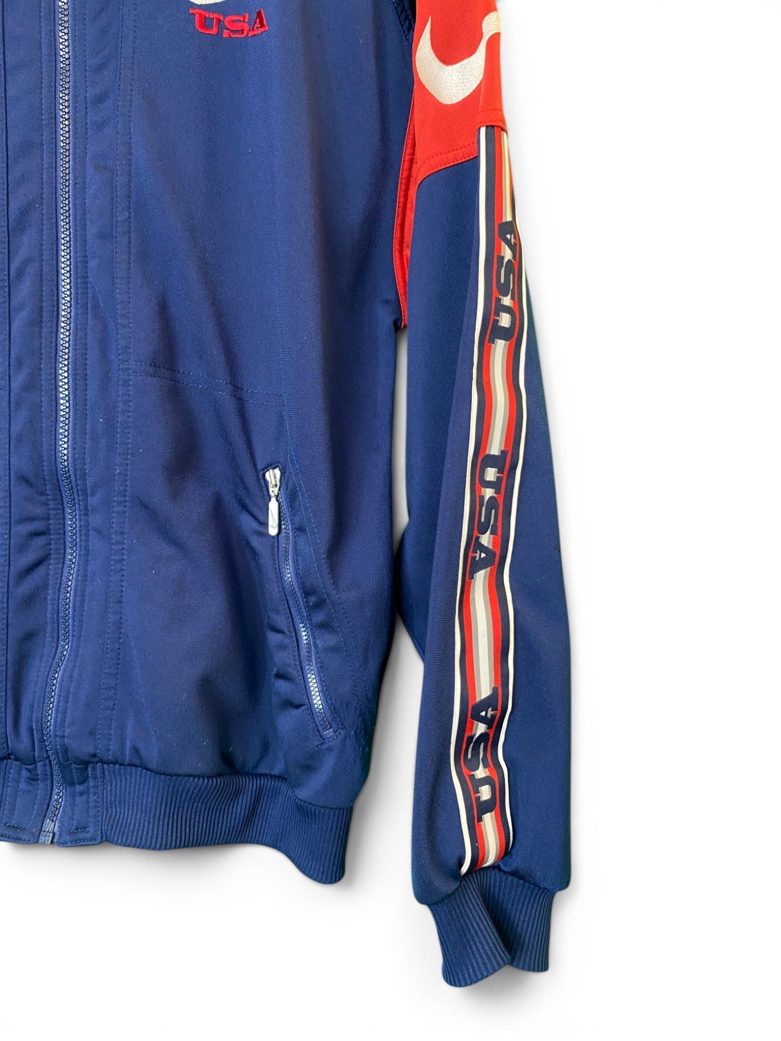 Vintage 1990s Nike USA Track Jacket - Small