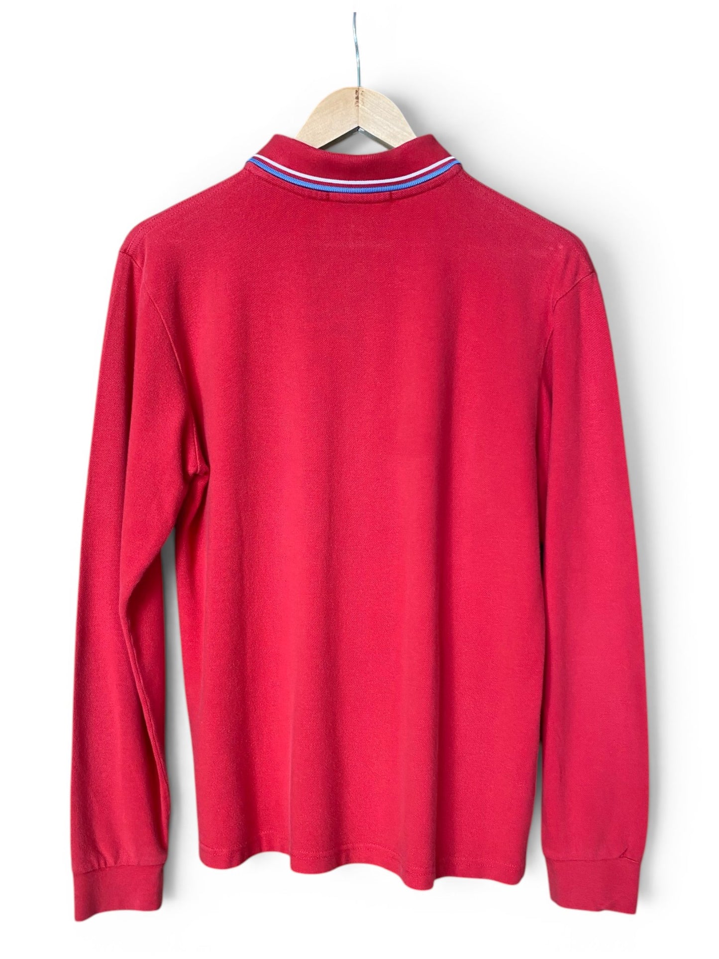 Fred Perry Long Sleeved Polo Shirt - Small