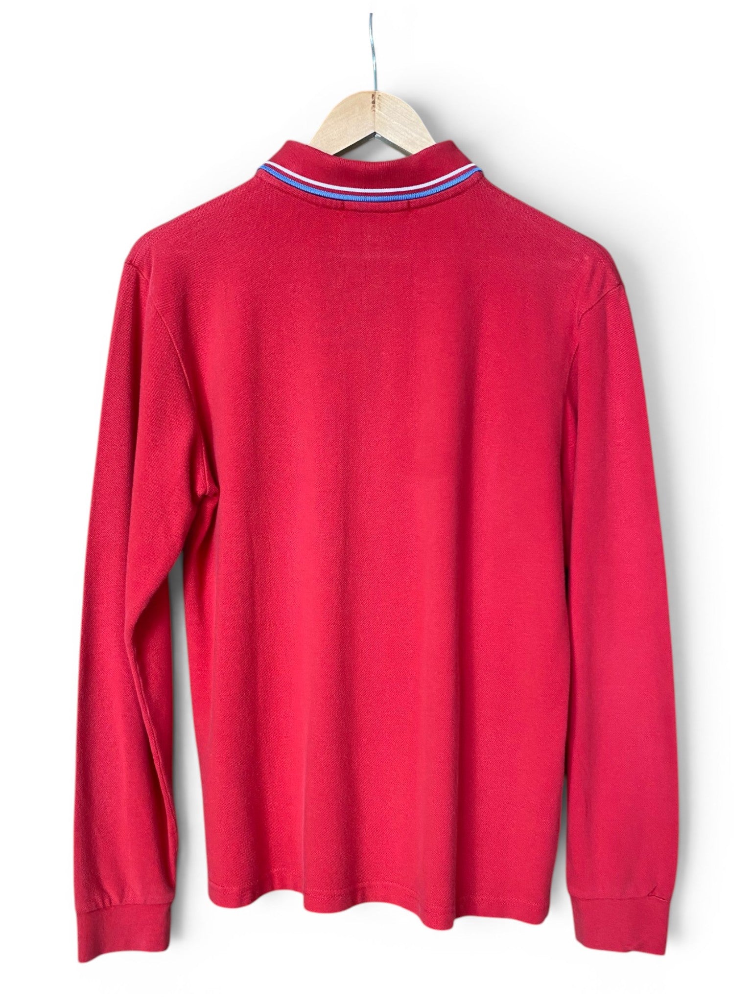 Fred Perry Long Sleeved Polo Shirt - Small