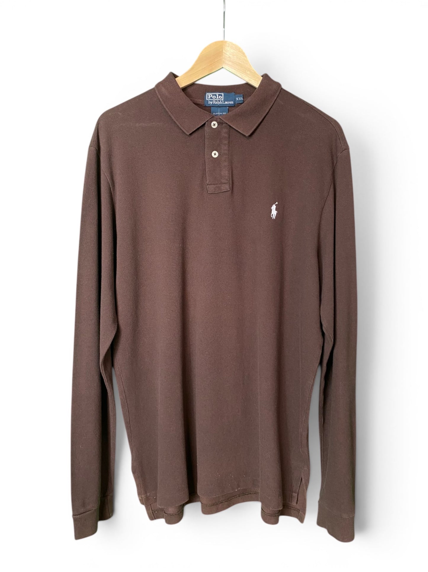 Vintage Ralph Lauren Long Sleeved Polo Shirt - XX-Large