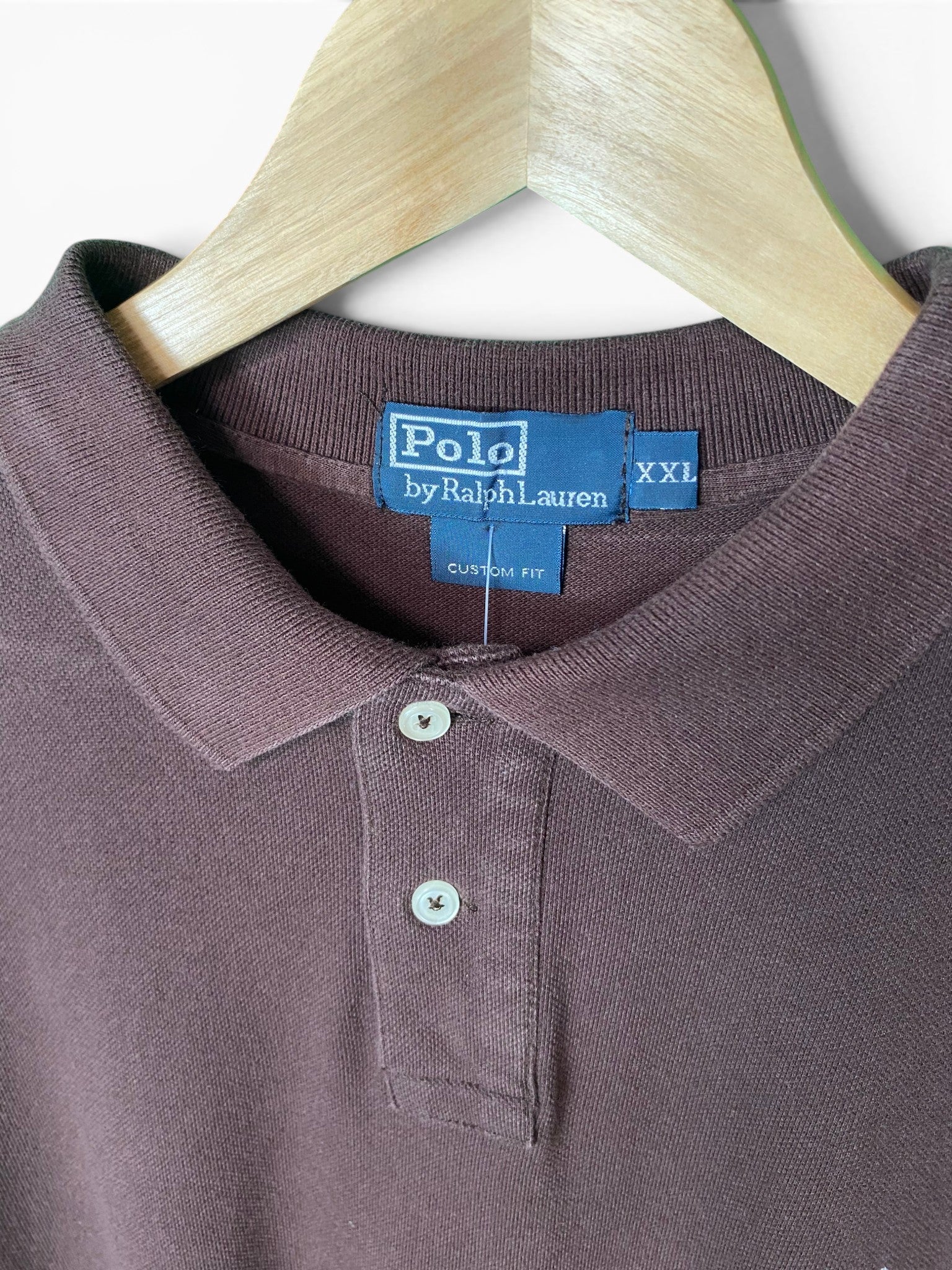 Vintage Ralph Lauren Long Sleeved Polo Shirt - XX-Large