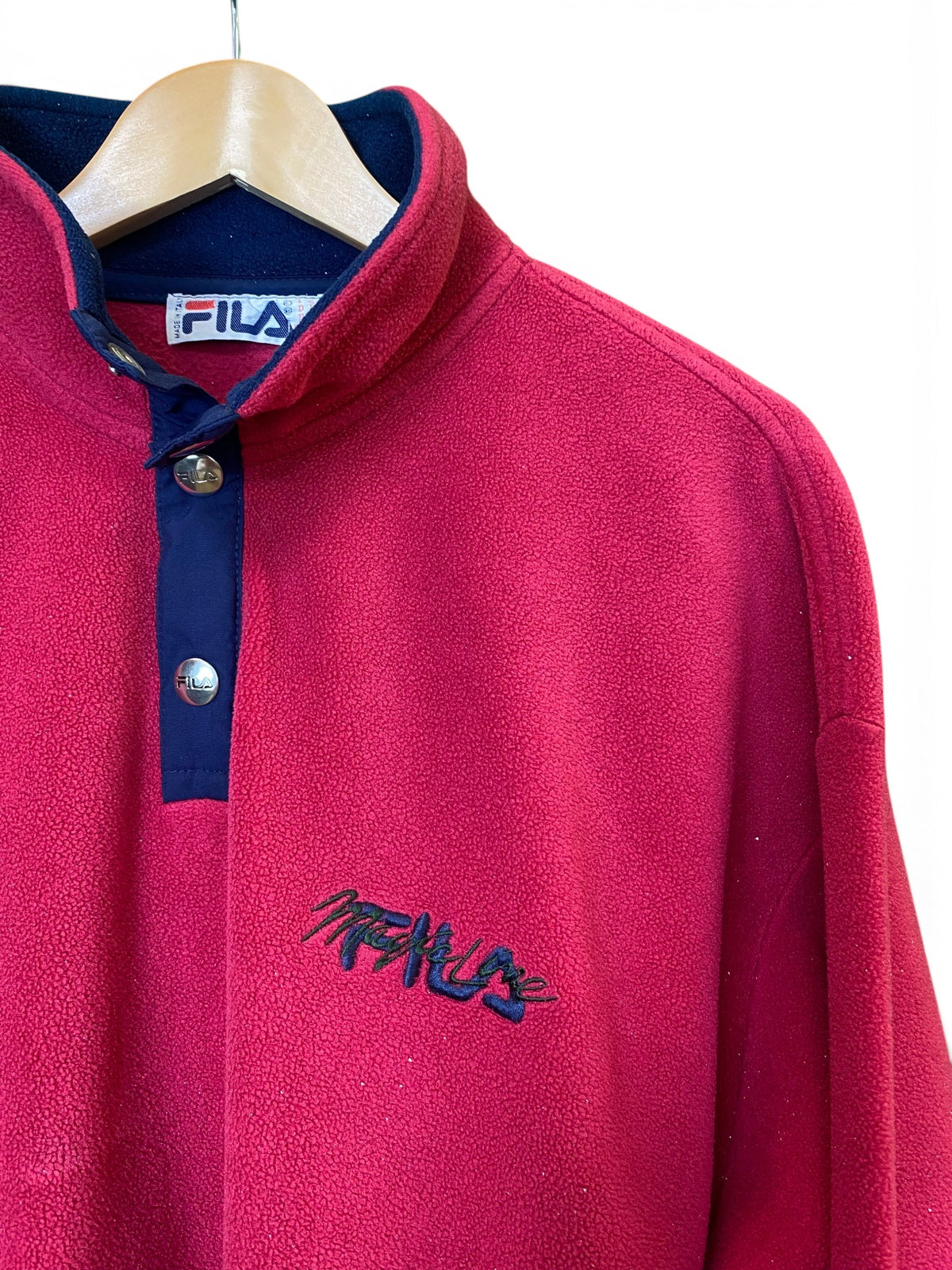 Vintage 1990s Fila Magic Line Fleece - X-Large