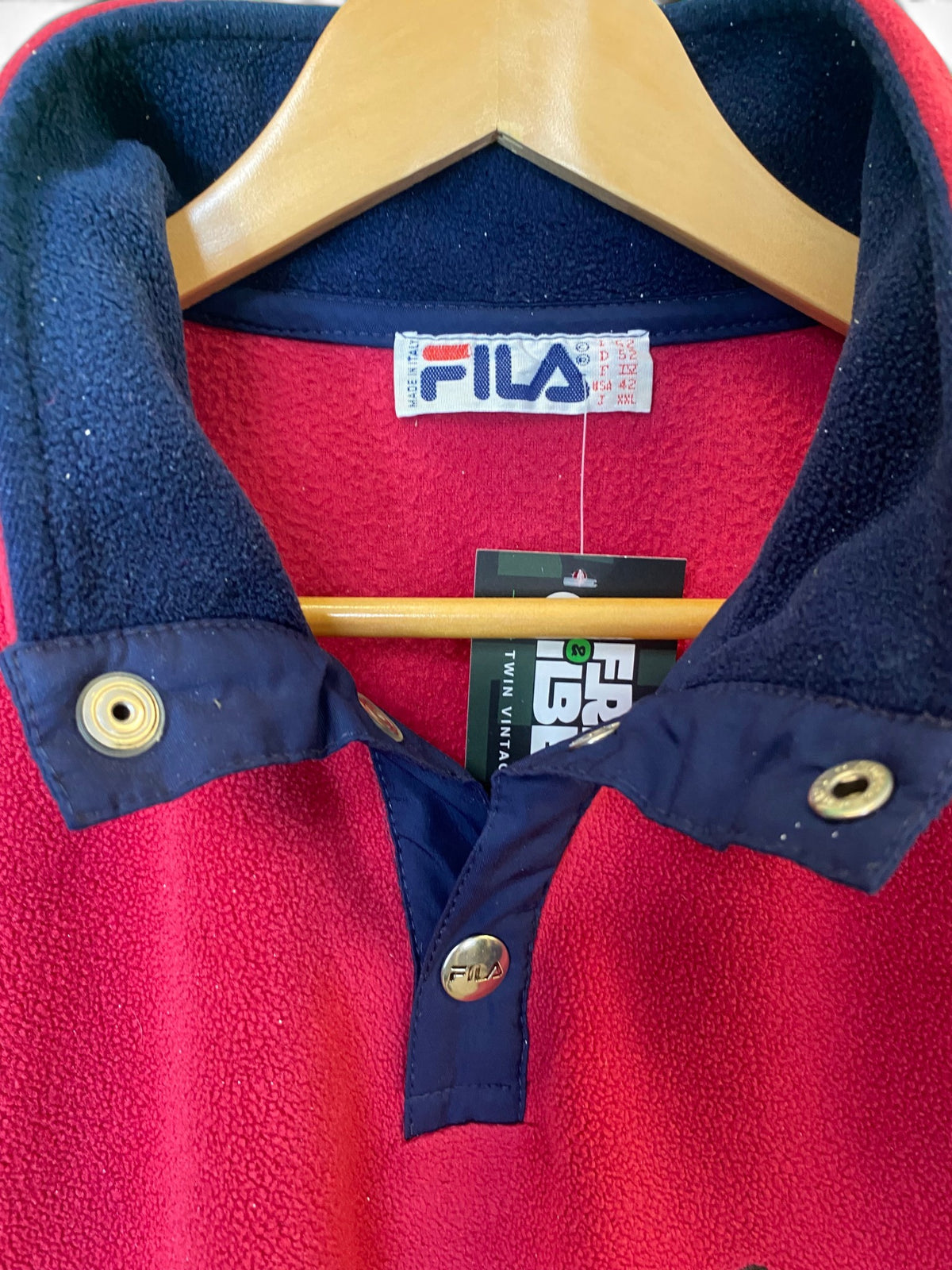 Vintage 1990s Fila Magic Line Fleece - X-Large