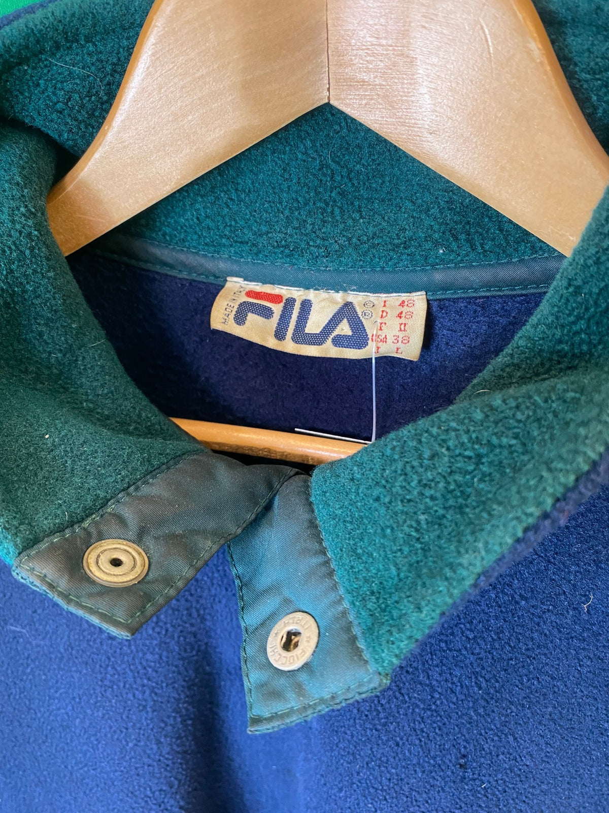 Vintage 1990s Fila Magic Line Fleece - Large