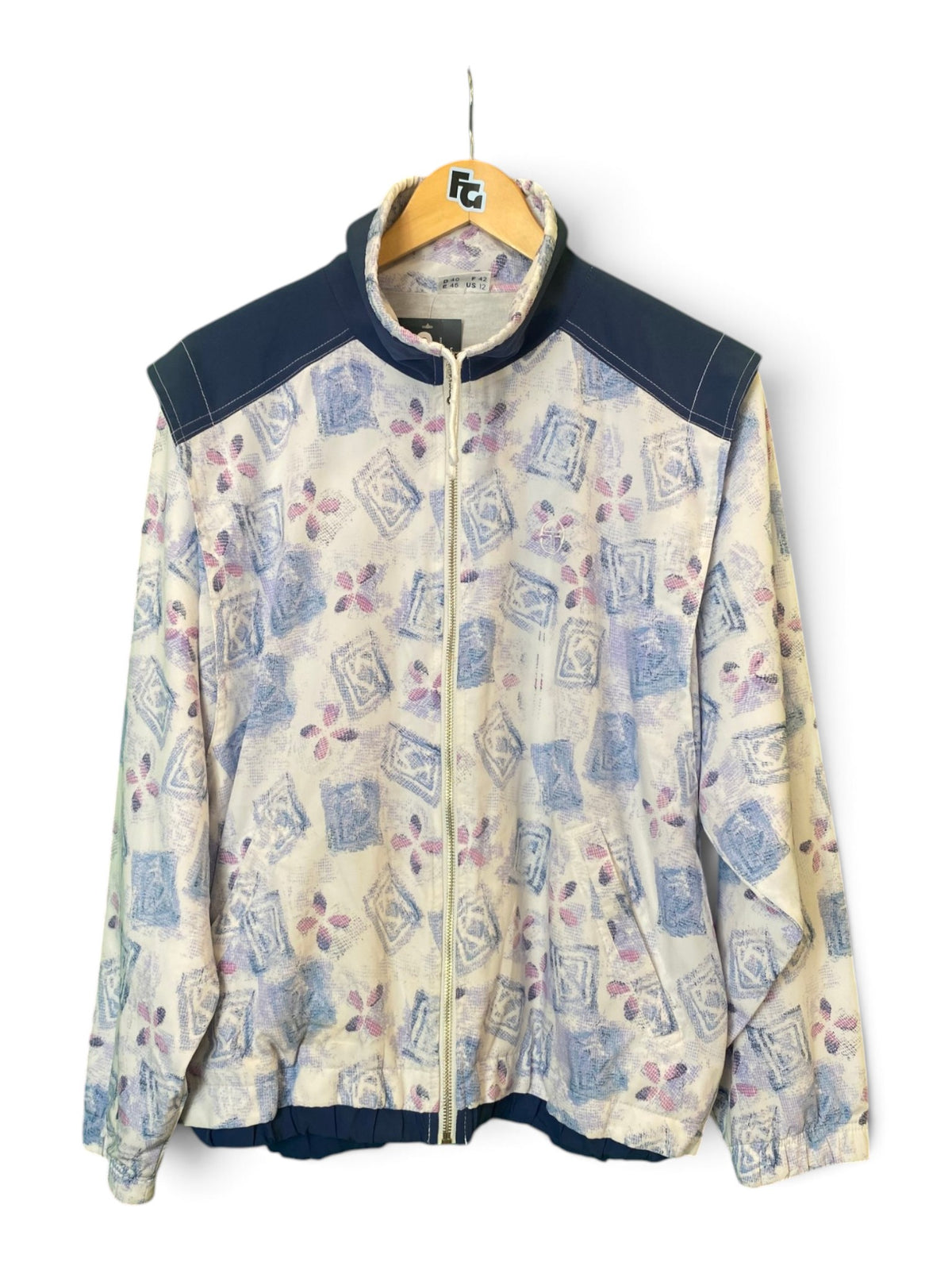 Vintage 1990s Sergio Tacchini Track Jacket - Medium