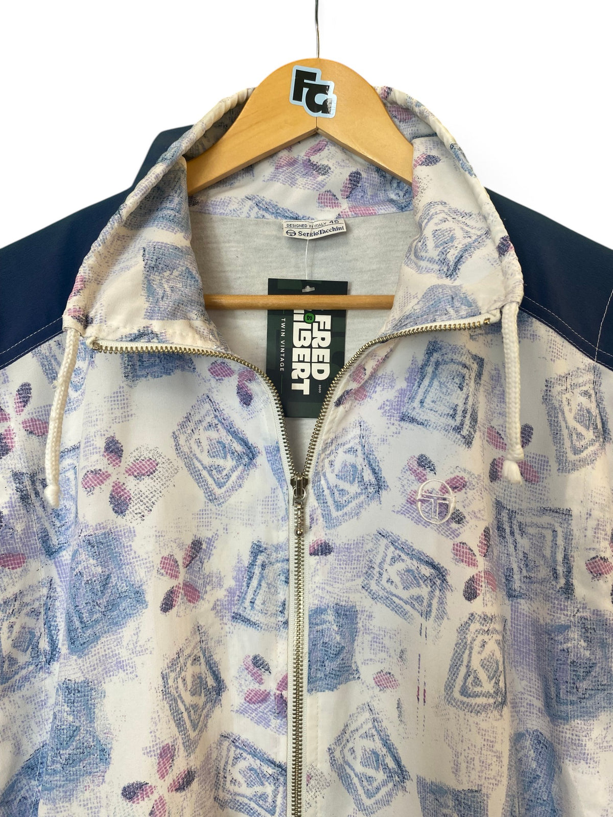 Vintage 1990s Sergio Tacchini Track Jacket - Medium