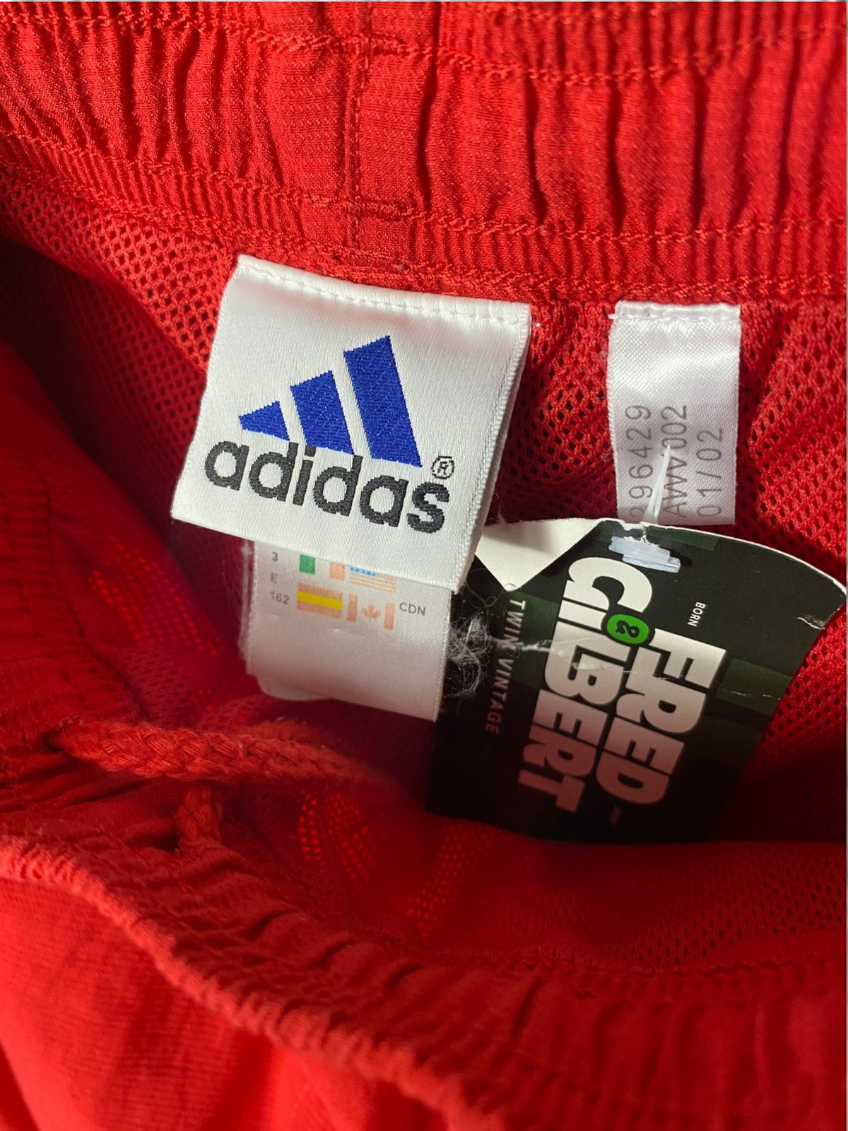 Retro Adidas 2002 Tracksuit Bottoms - Medium