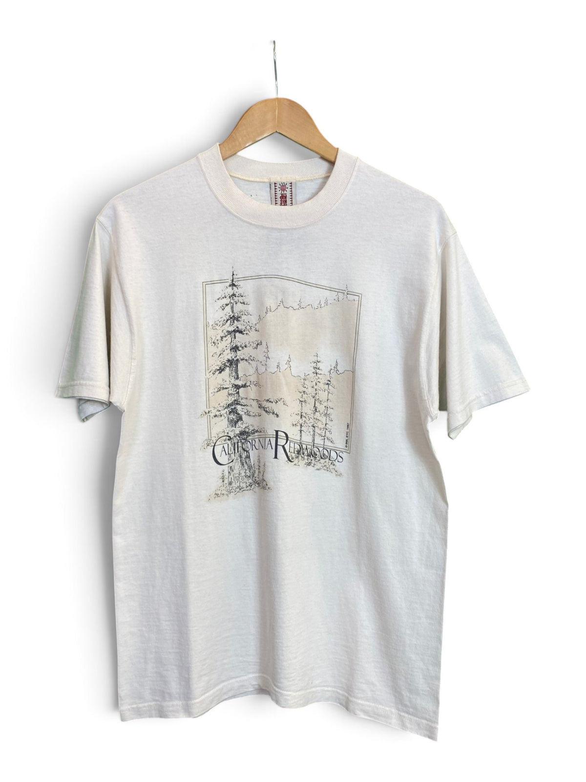 Vintage 1997 California Redwoods Graphic T-Shirt - Medium