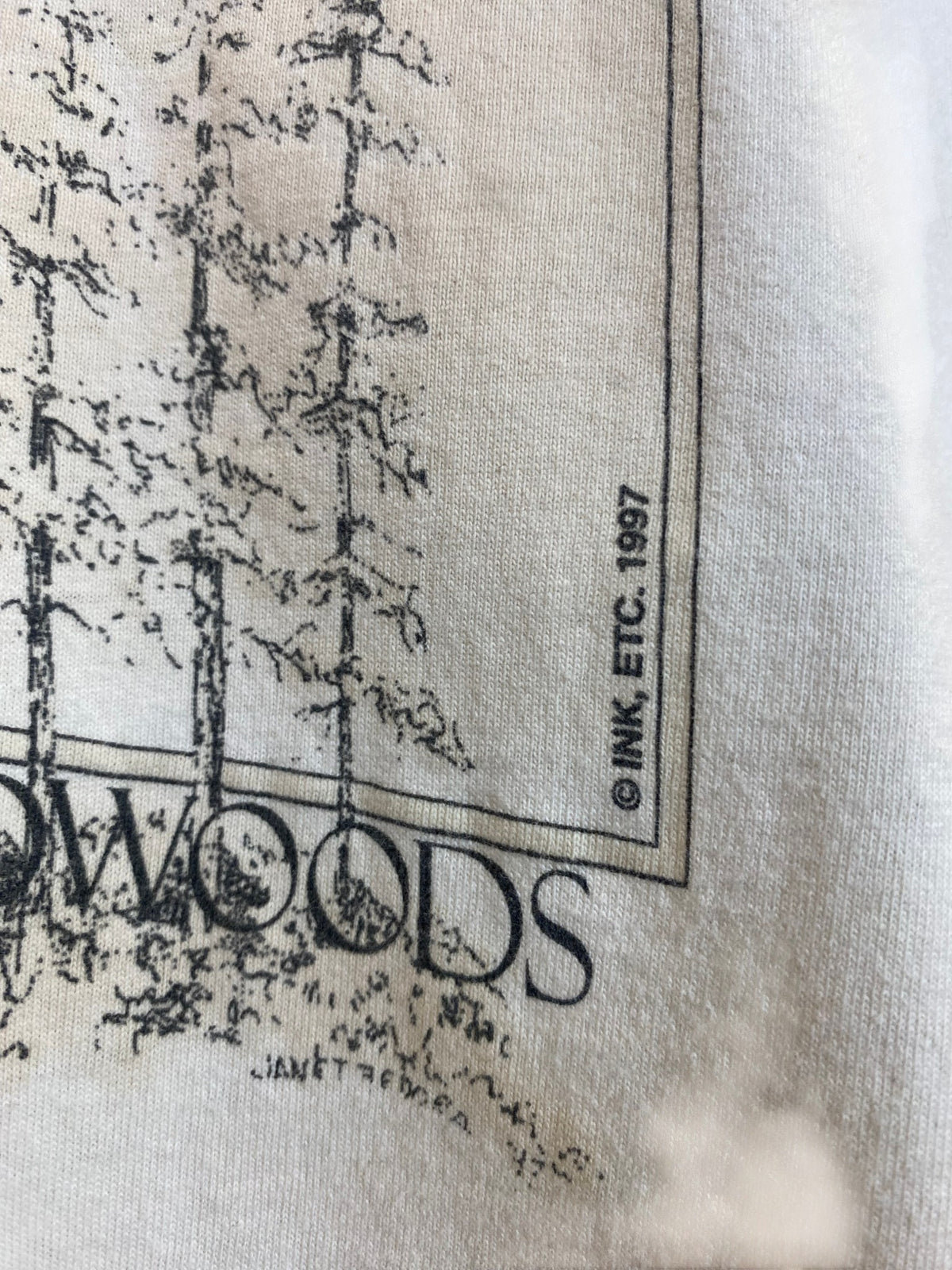 Vintage 1997 California Redwoods Graphic T-Shirt - Medium