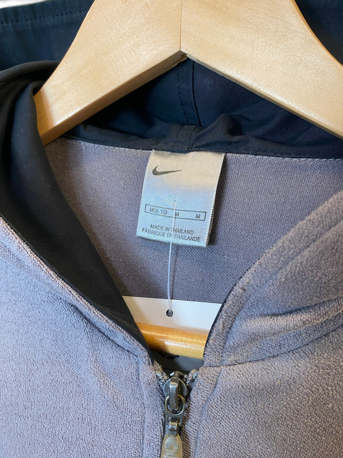 00s Nike Lightweight Zip-Up Hoodie - Medium