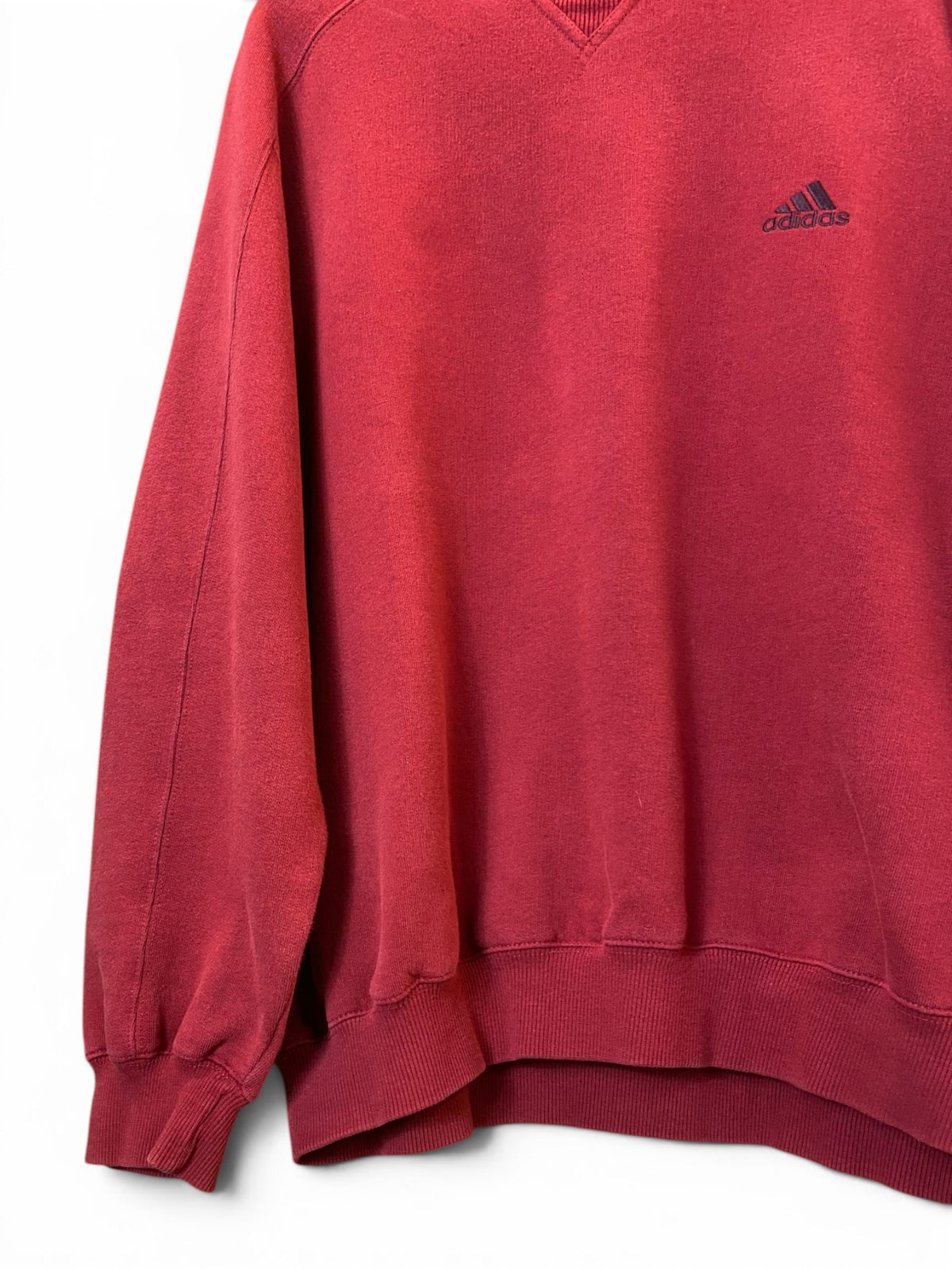 2000s Adidas Embroidered Crewneck - Large