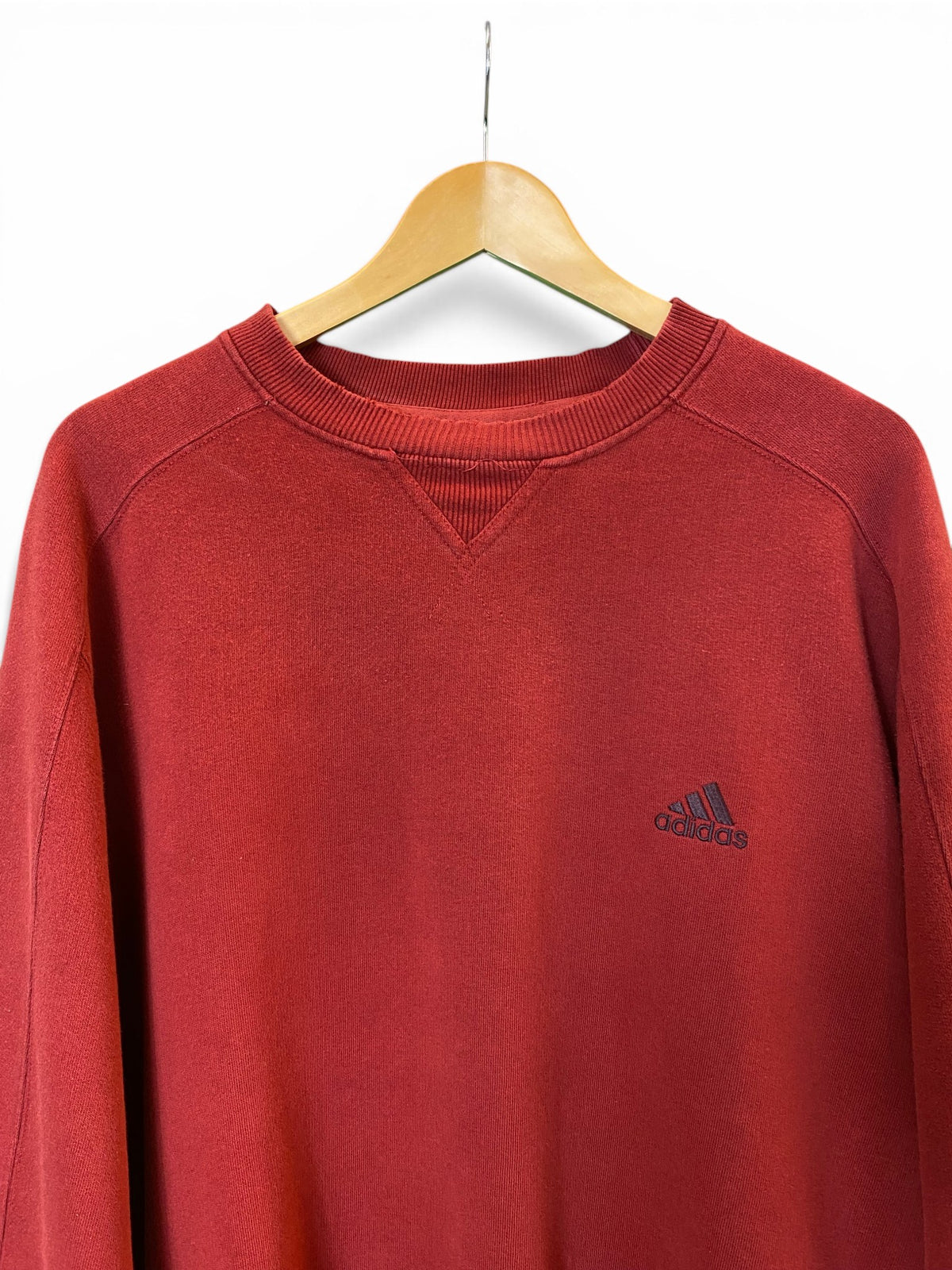 2000s Adidas Embroidered Crewneck - Large