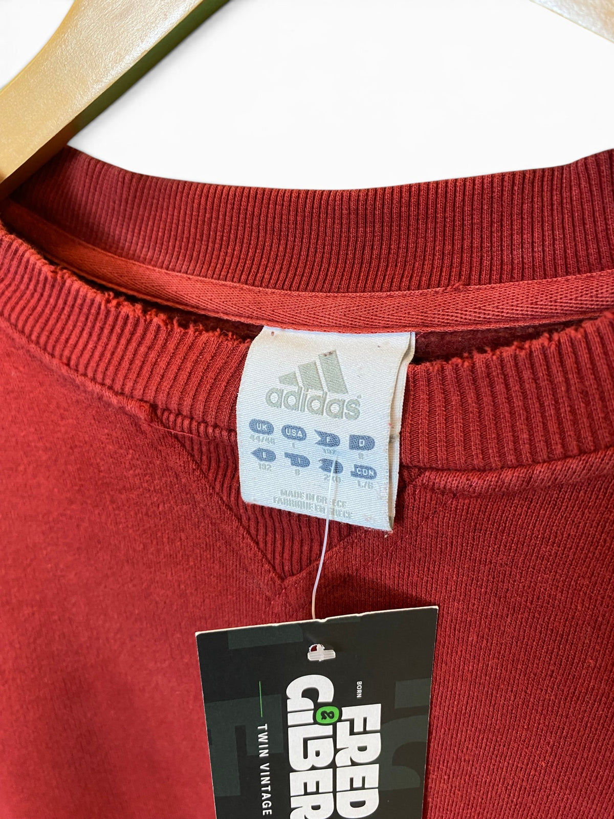 2000s Adidas Embroidered Crewneck - Large