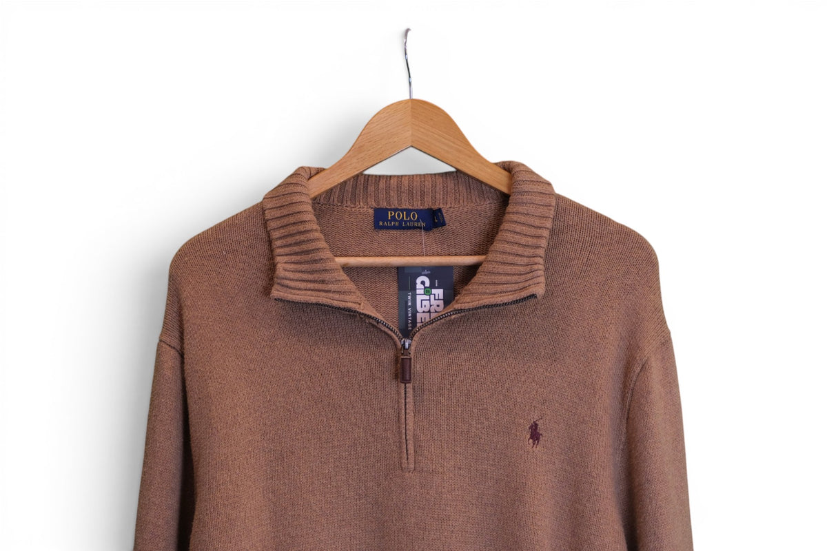 Polo Ralph Lauren Quarter-Zip Knit - X-Large