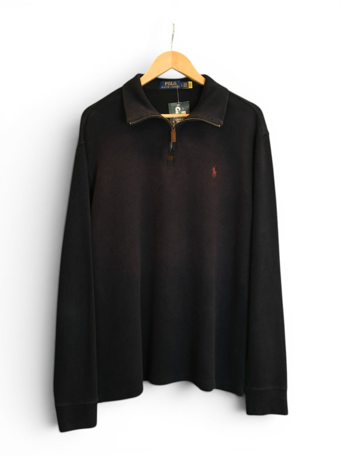 Polo Ralph Lauren Quarter-Zip Jumper - Large