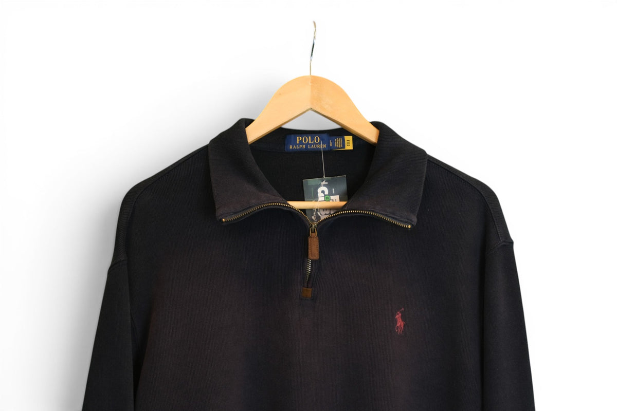 Polo Ralph Lauren Quarter-Zip Jumper - Large