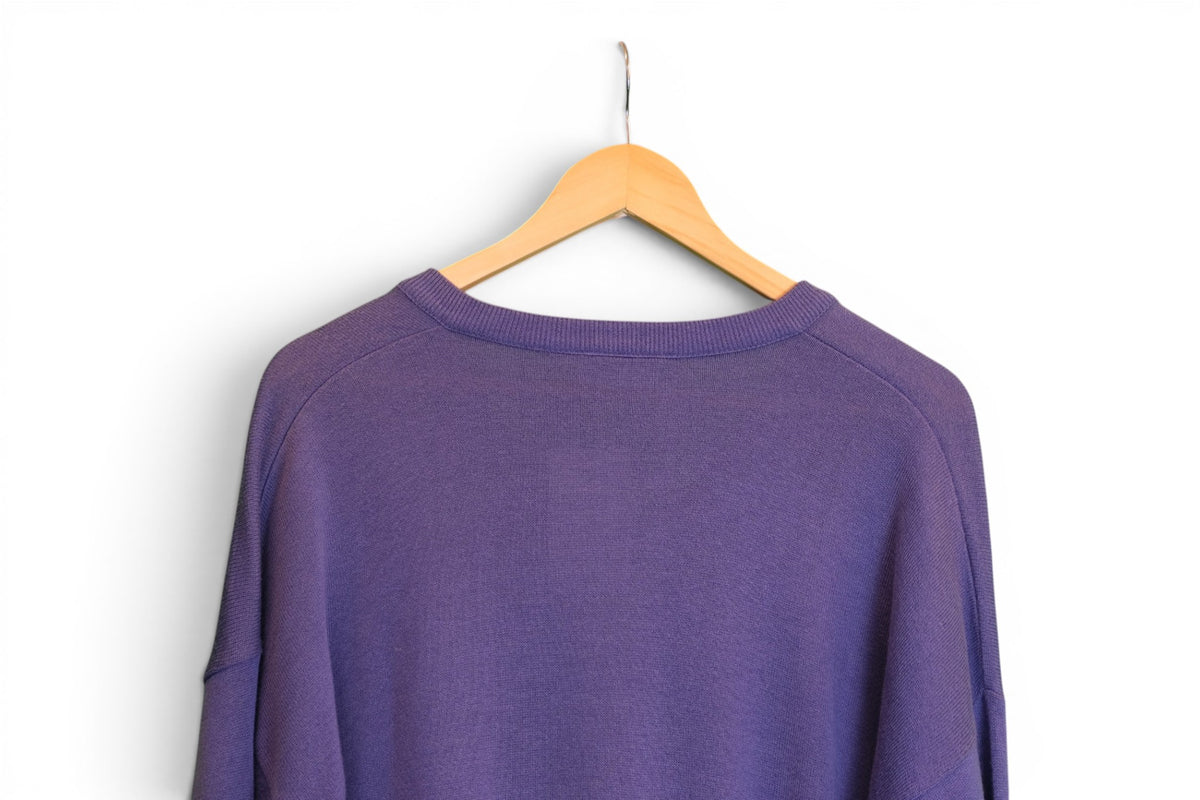 Lacoste V-Neck Sweater - Large