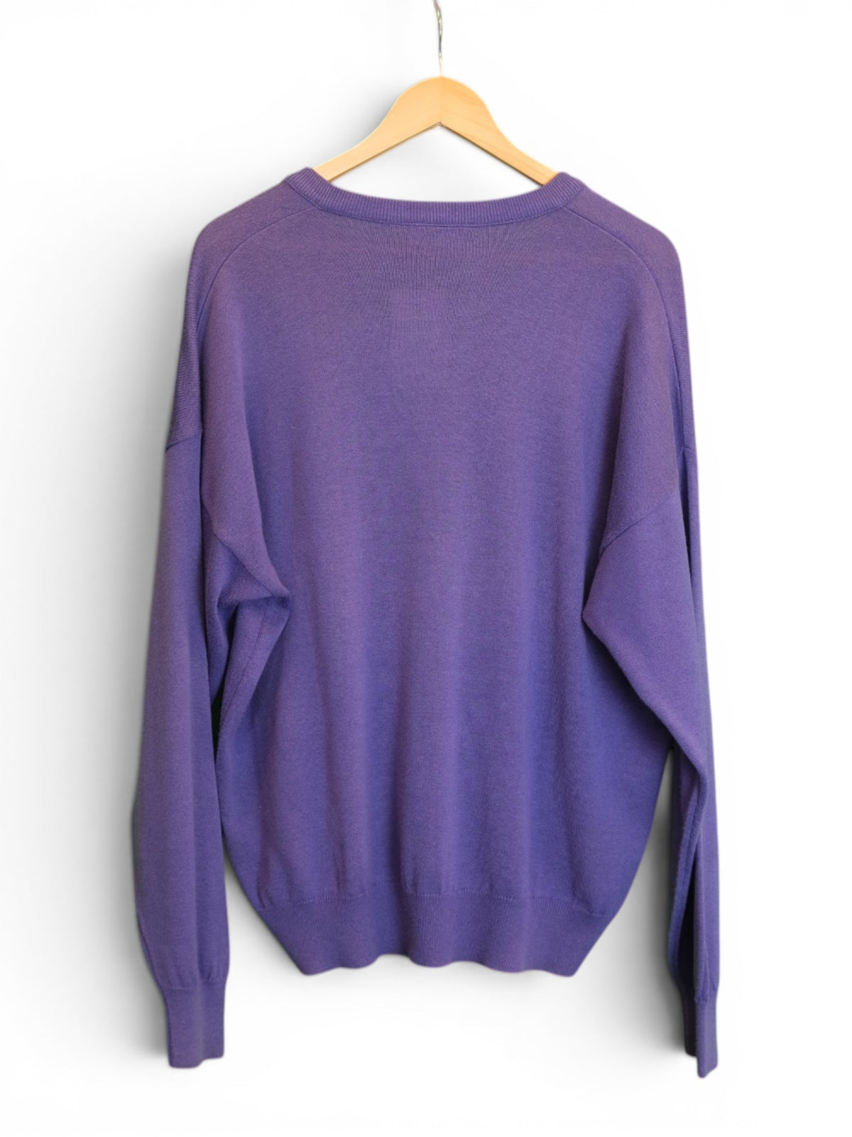 Lacoste V-Neck Sweater - Large