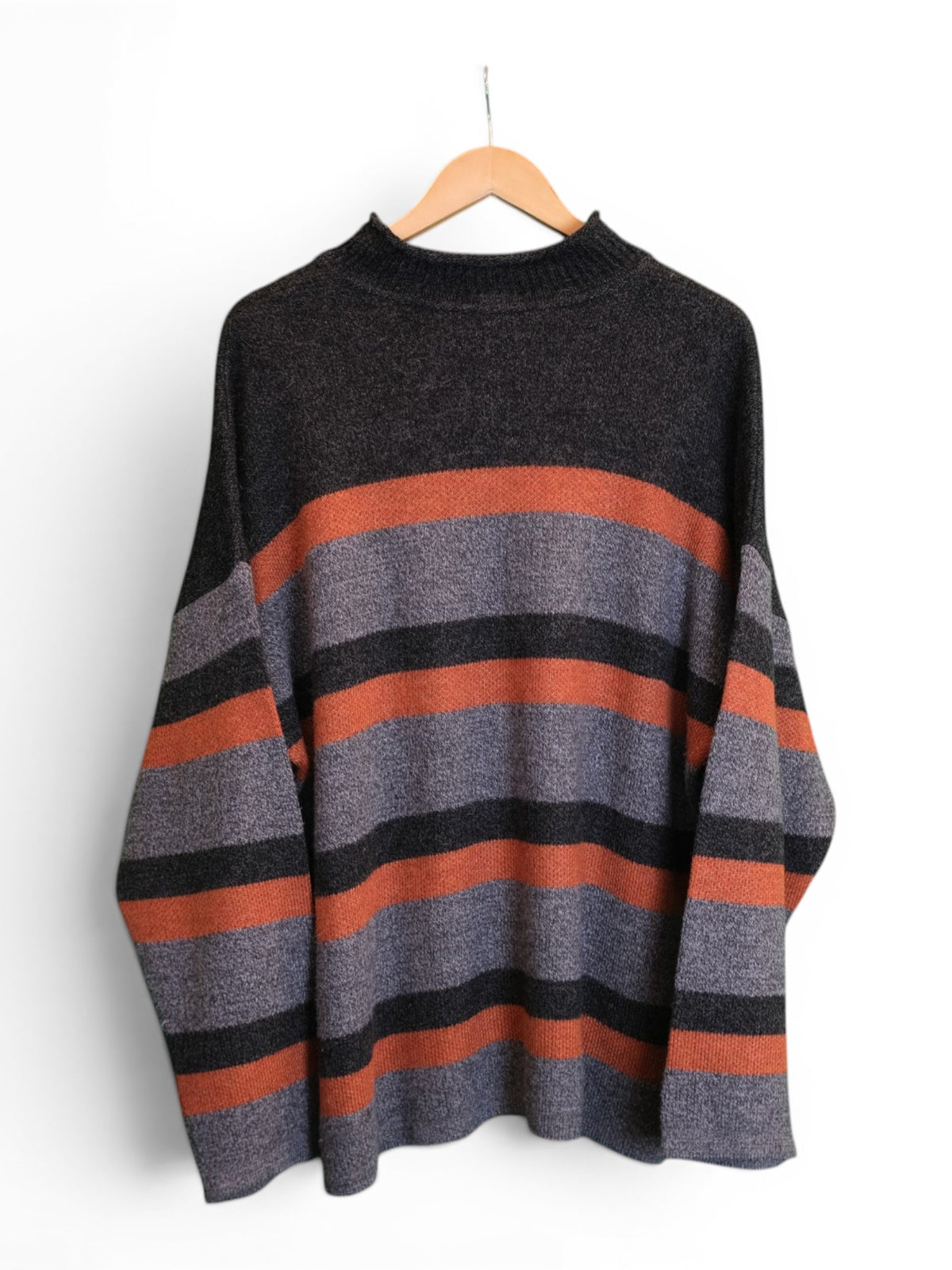 Lacoste Stripy Knitted Sweater - X-Large