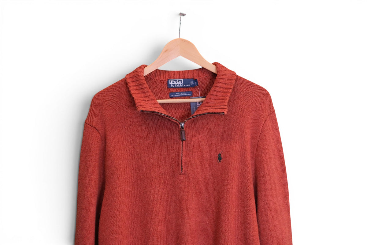 Polo Ralph Lauren Quarter-Zip Knit - Small