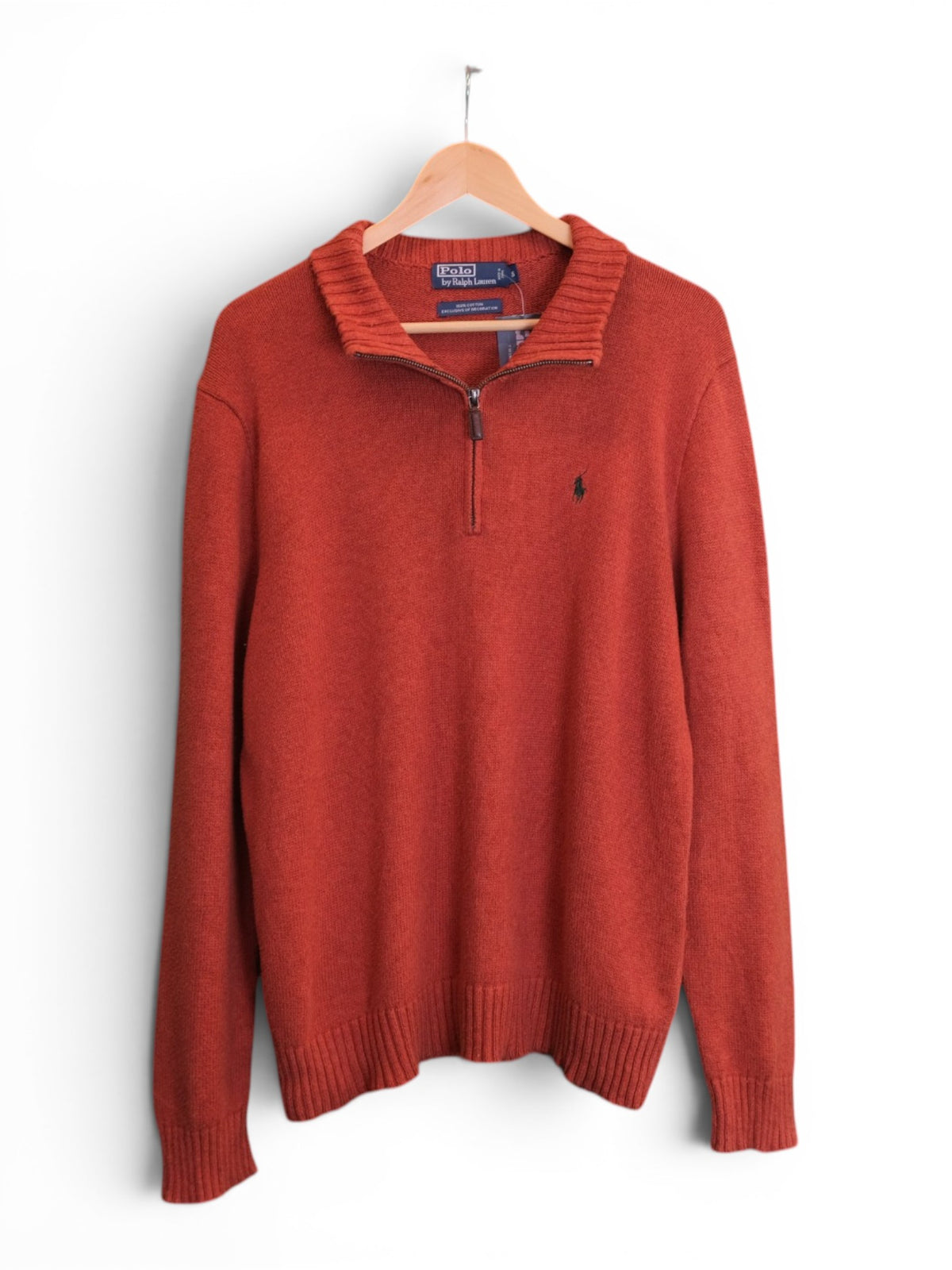 Polo Ralph Lauren Quarter-Zip Knit - Small