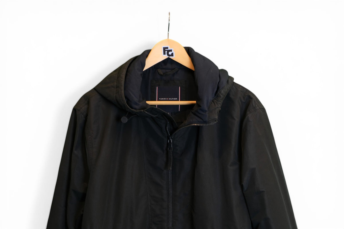 Tommy Hilfiger Quarter-Zip Coat - Large